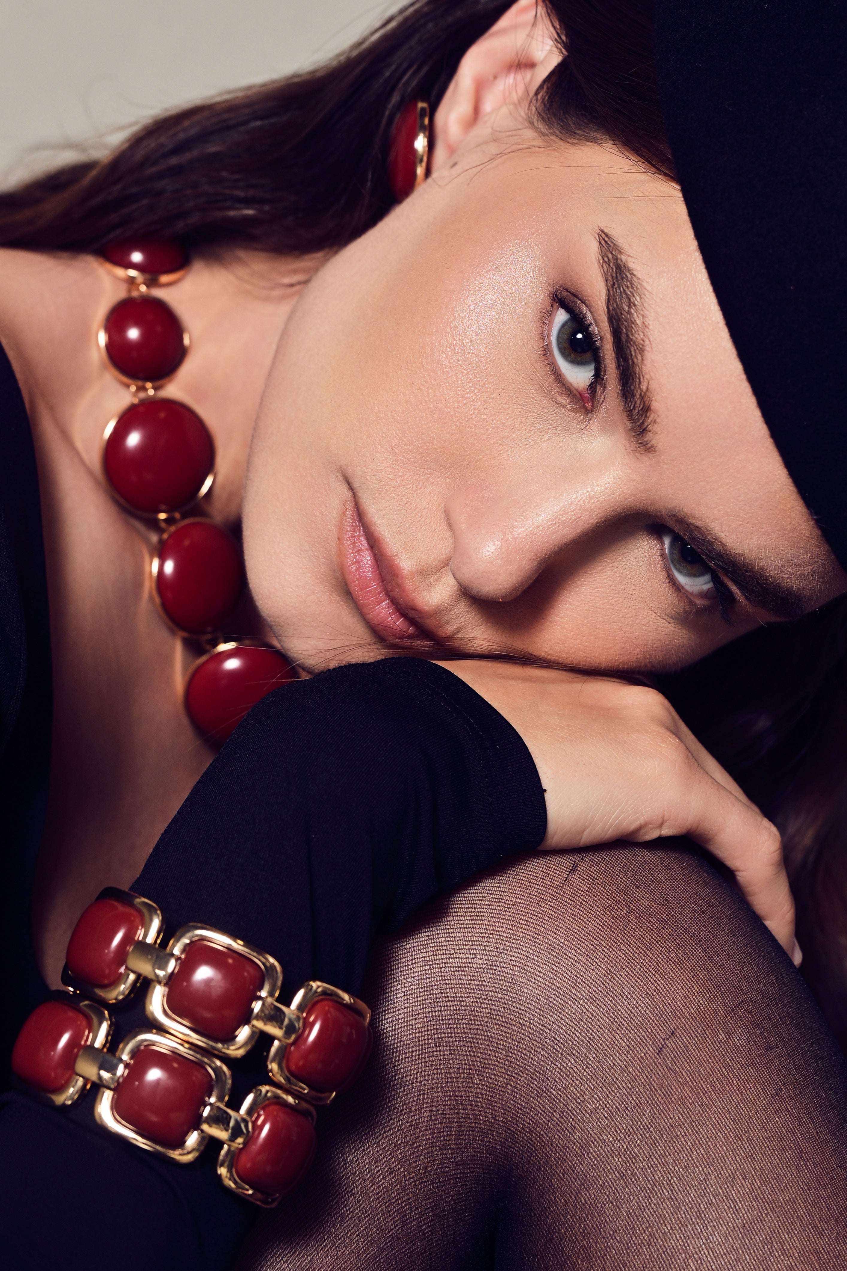 Bracelete Buckle - Vinho