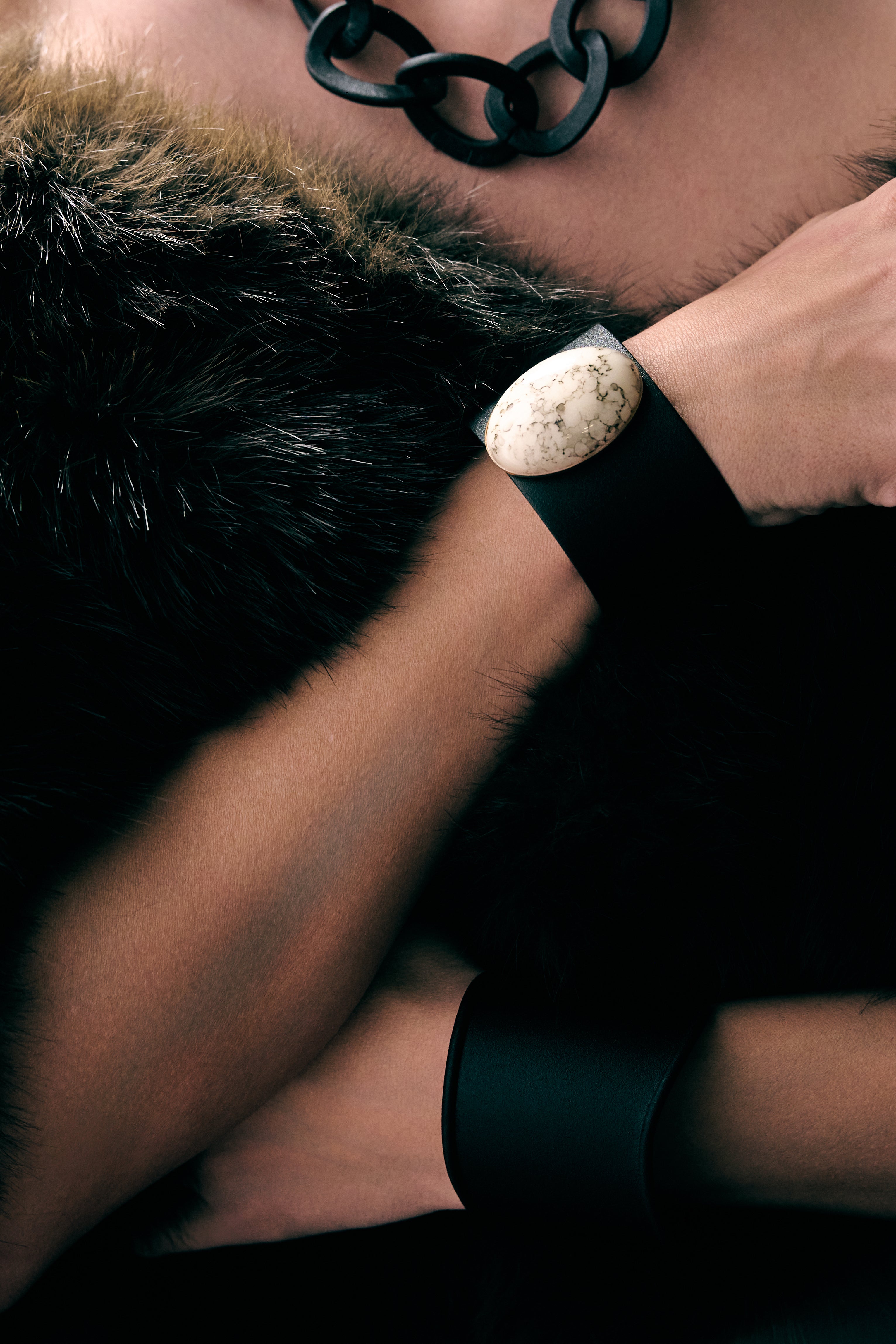Bracelete Marble Dome