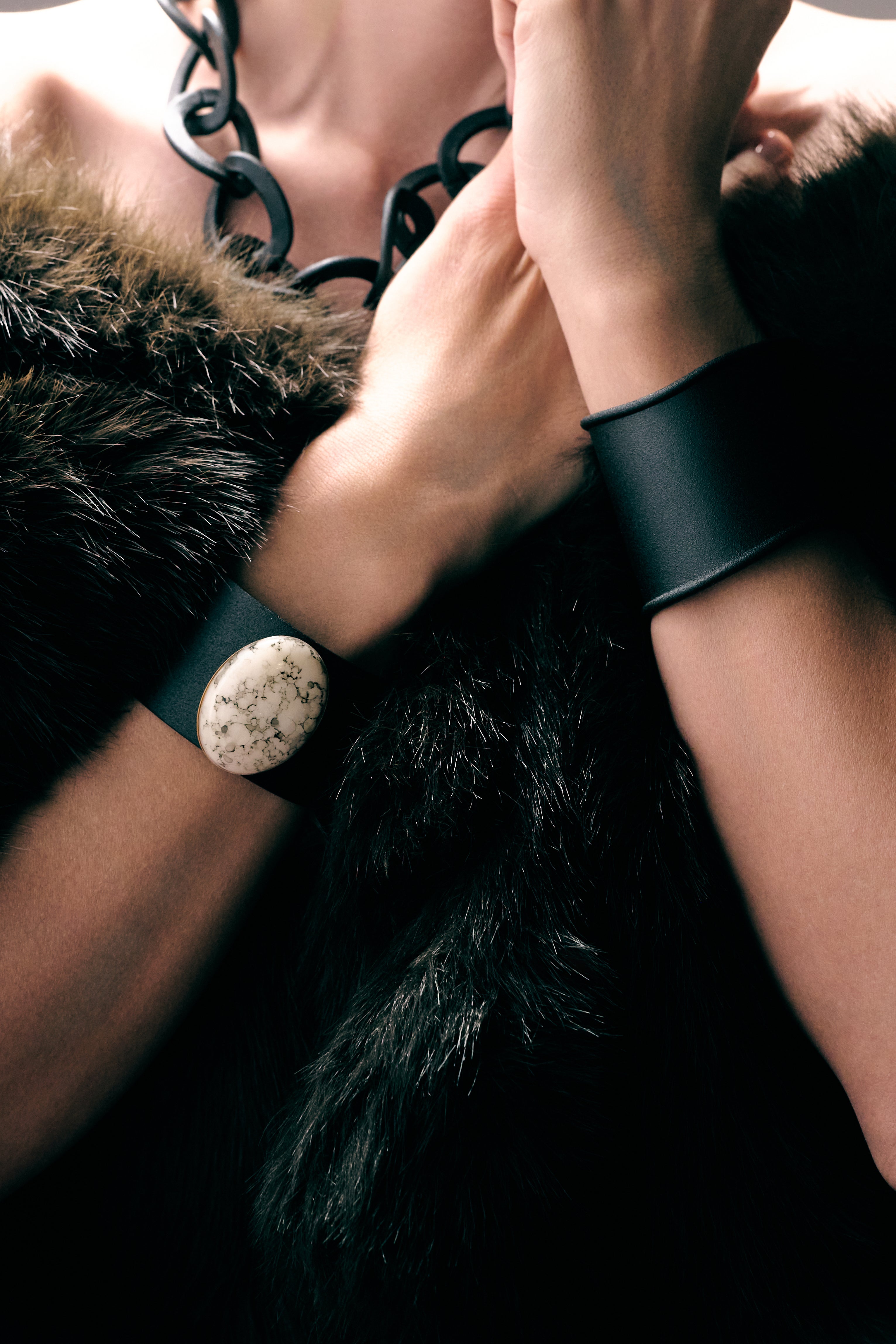 Bracelete Marble Dome