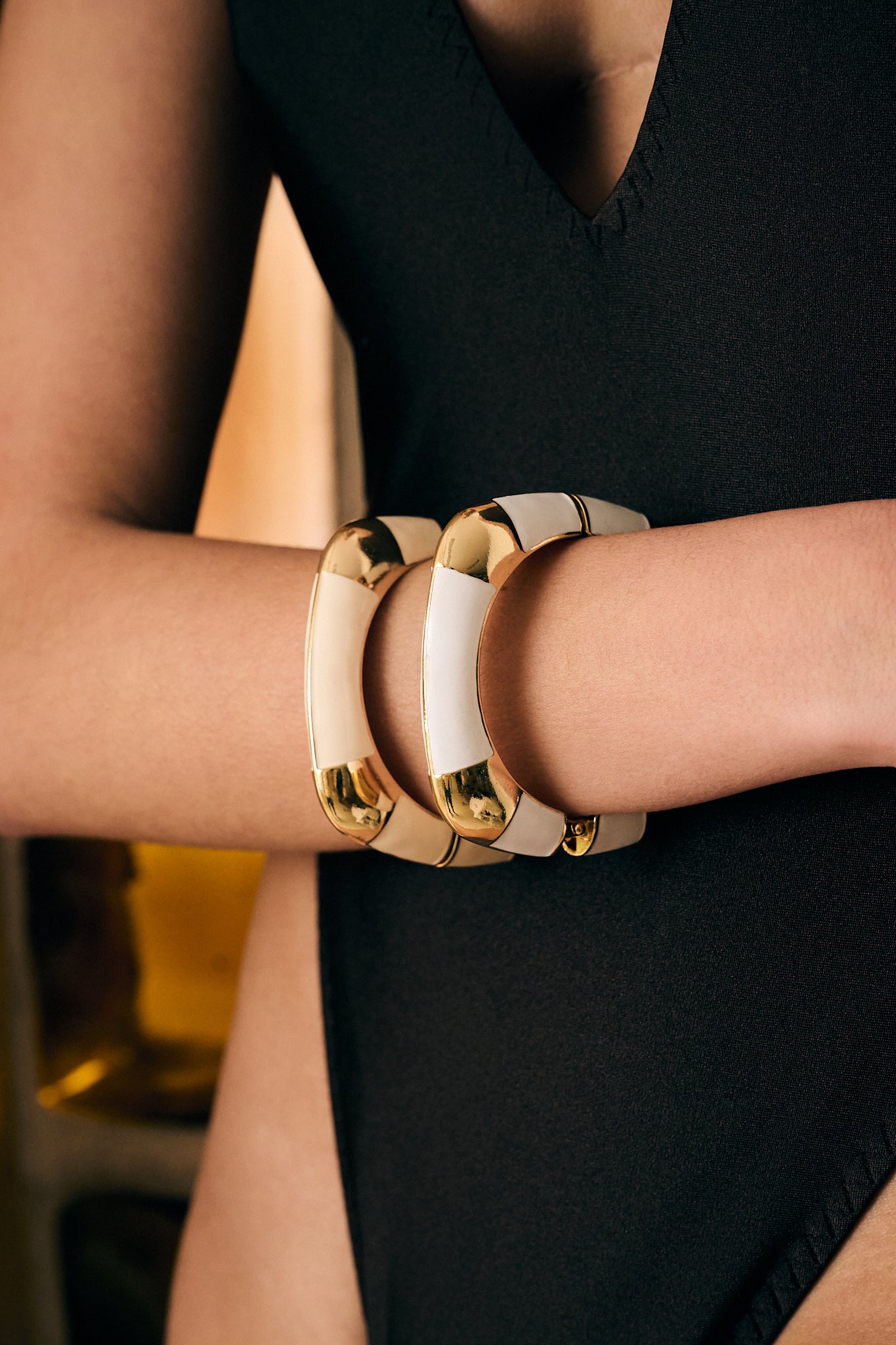 Bracelete Square Enamel