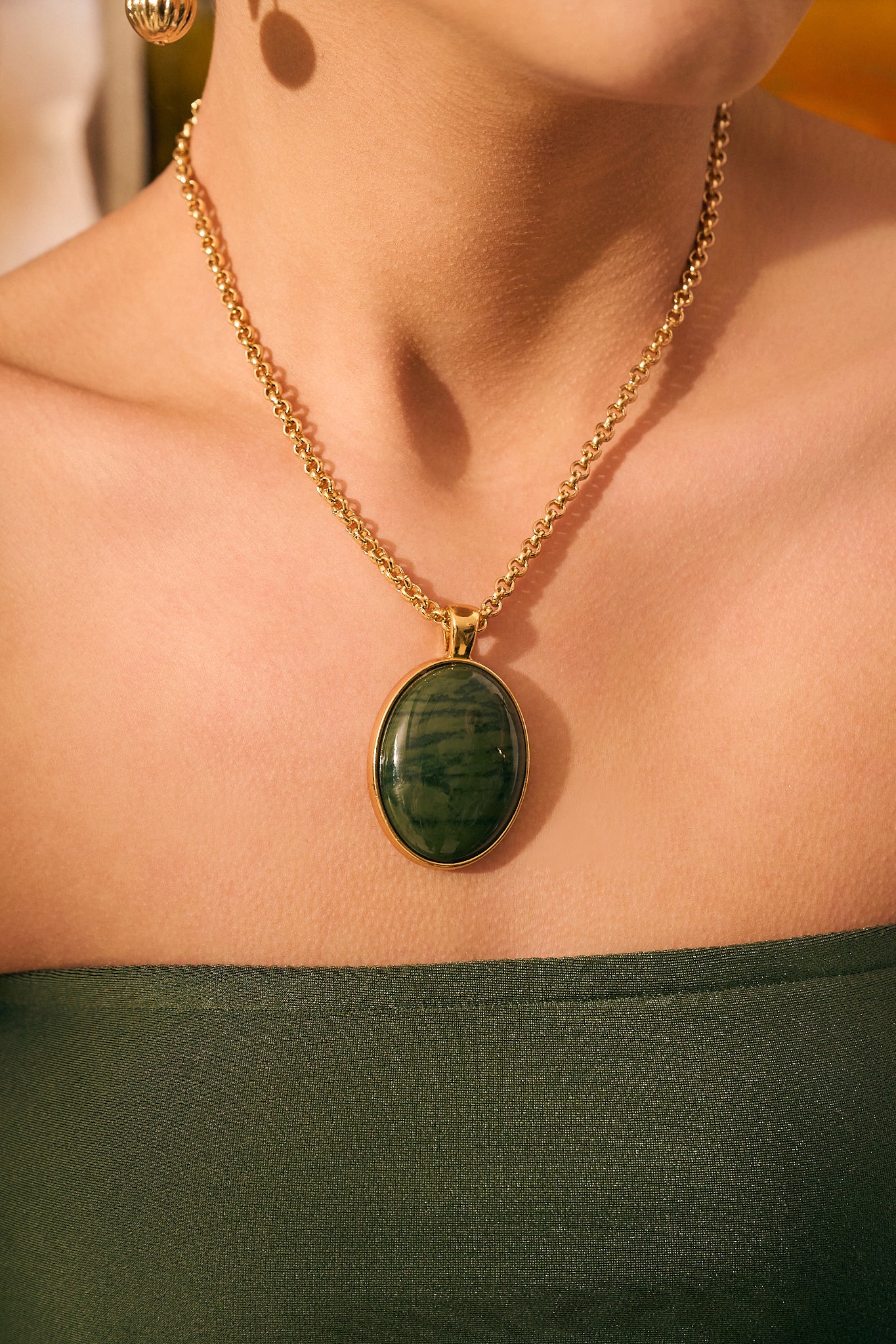 Colar Olive Maxi