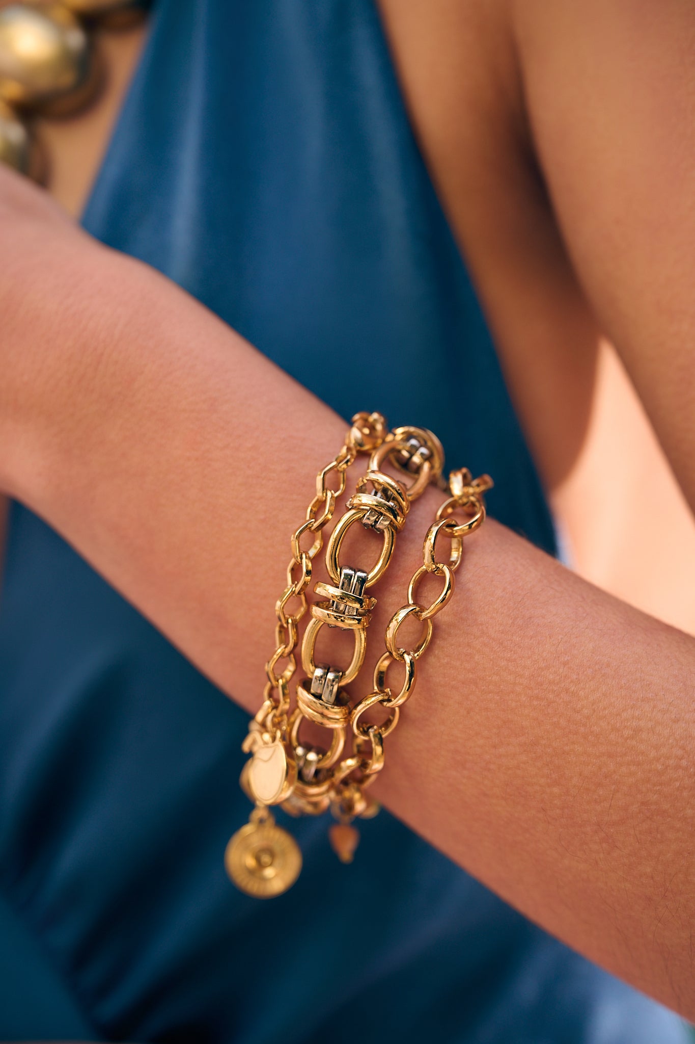 Pulseira Anneaux Or