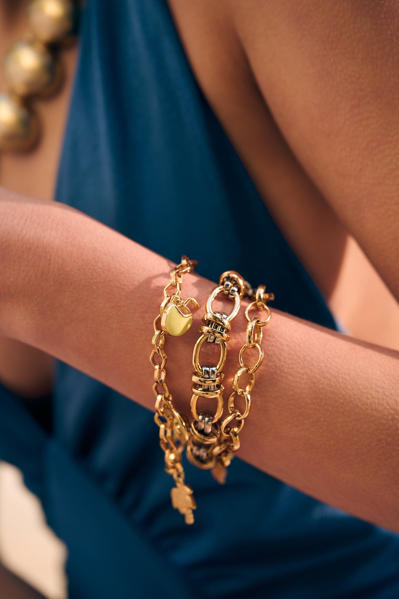 Pulseira Anneaux Or