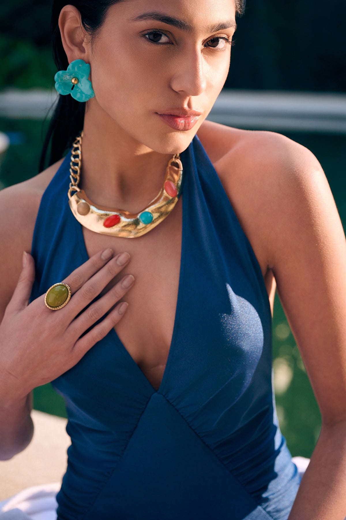 Choker Collier Piscine Club