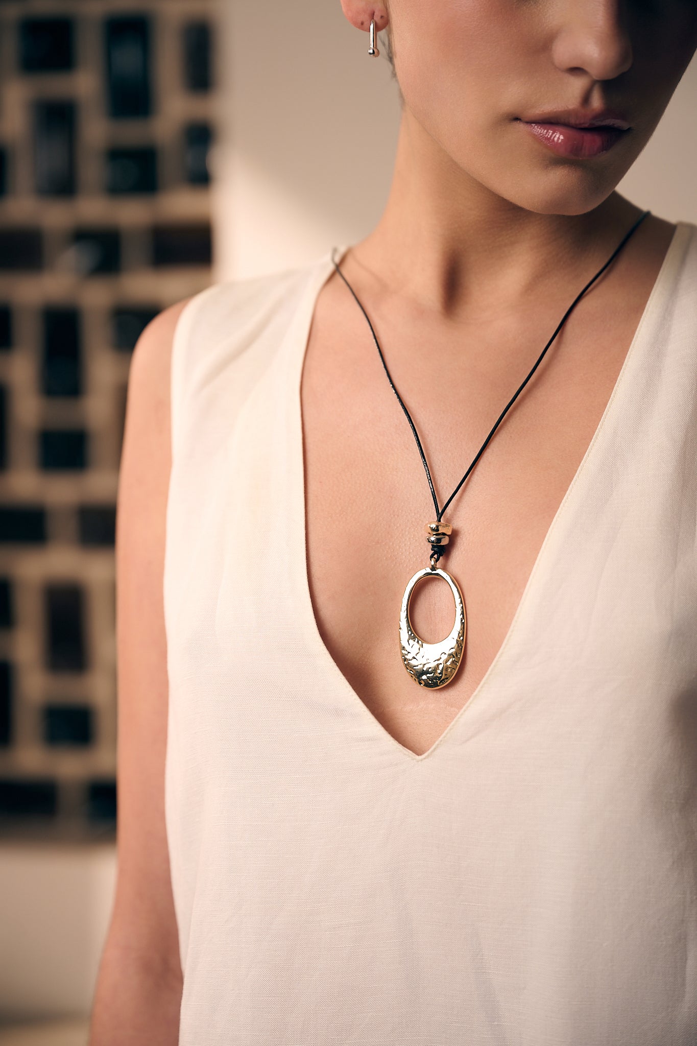 Colar Oval Orgânico