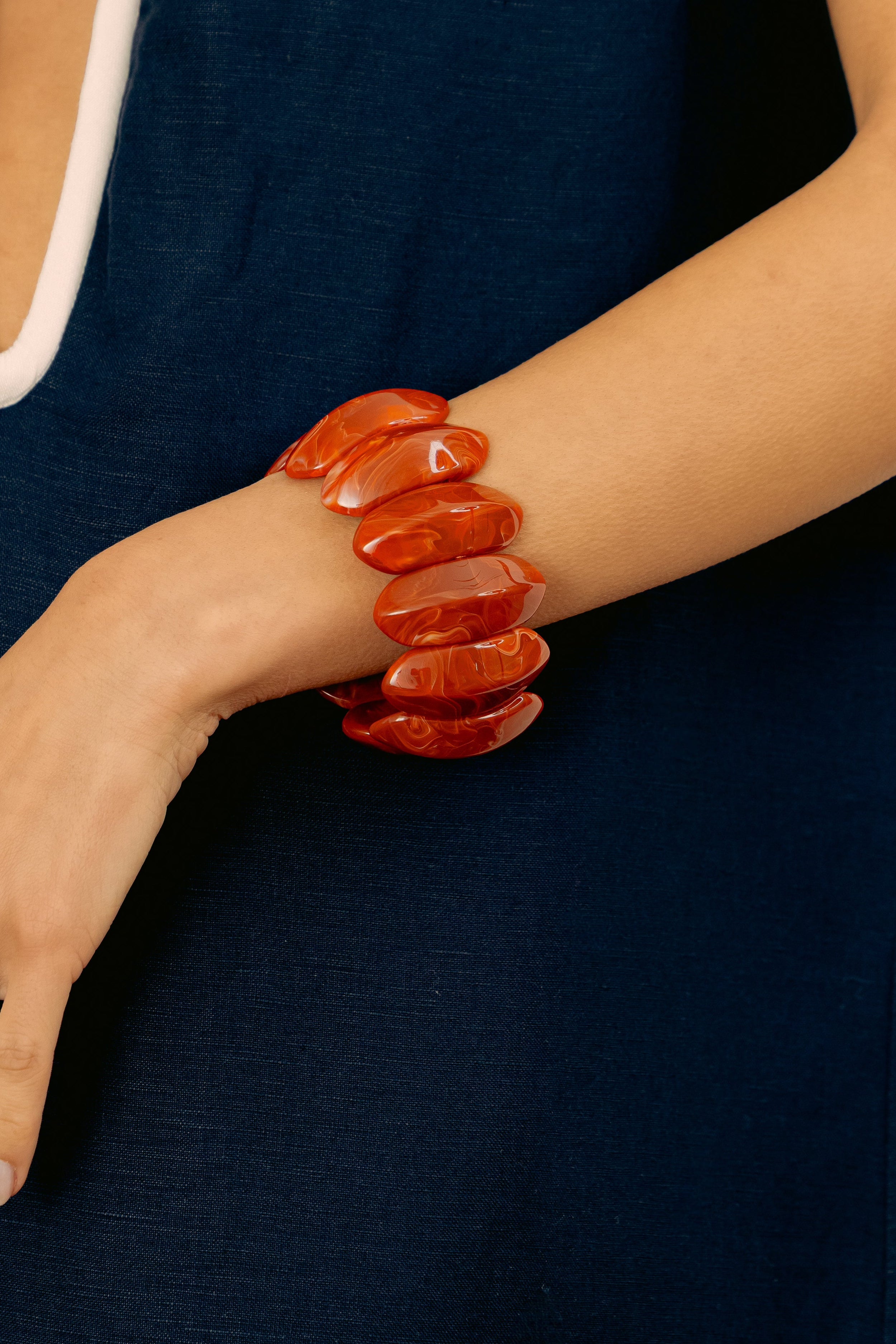 Bracelete Terracota