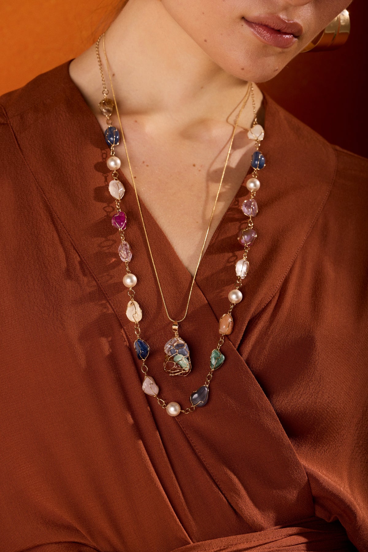 Colar Wild Stones