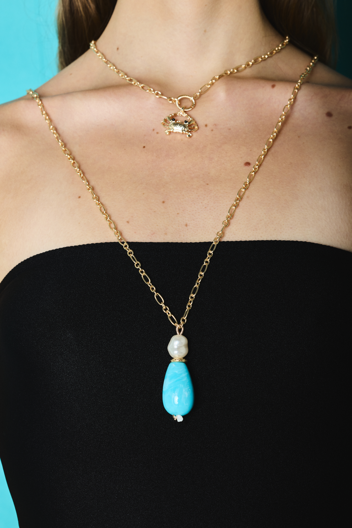 Colar Turquoise Gems