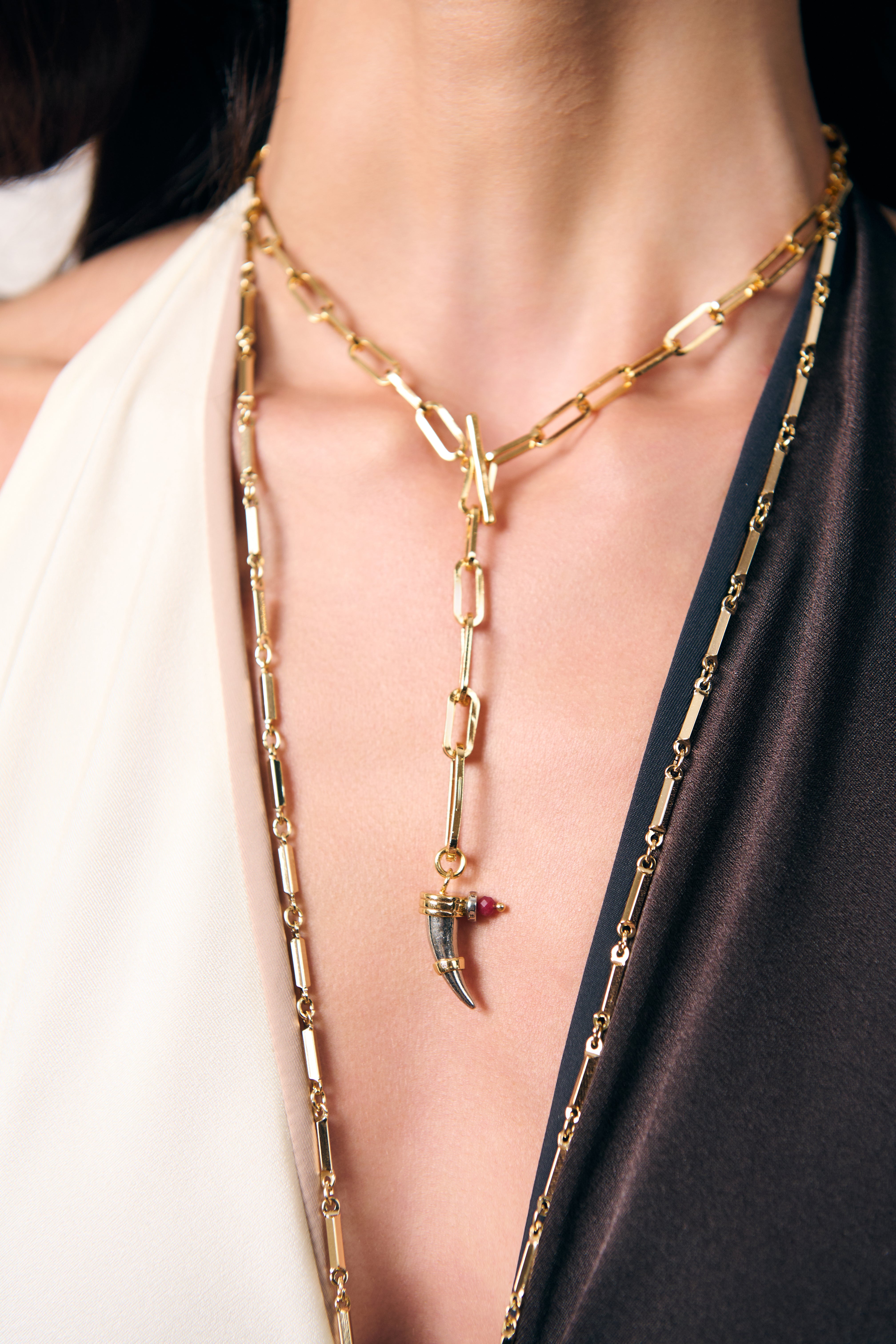 Colar Relic Dente de Tigre