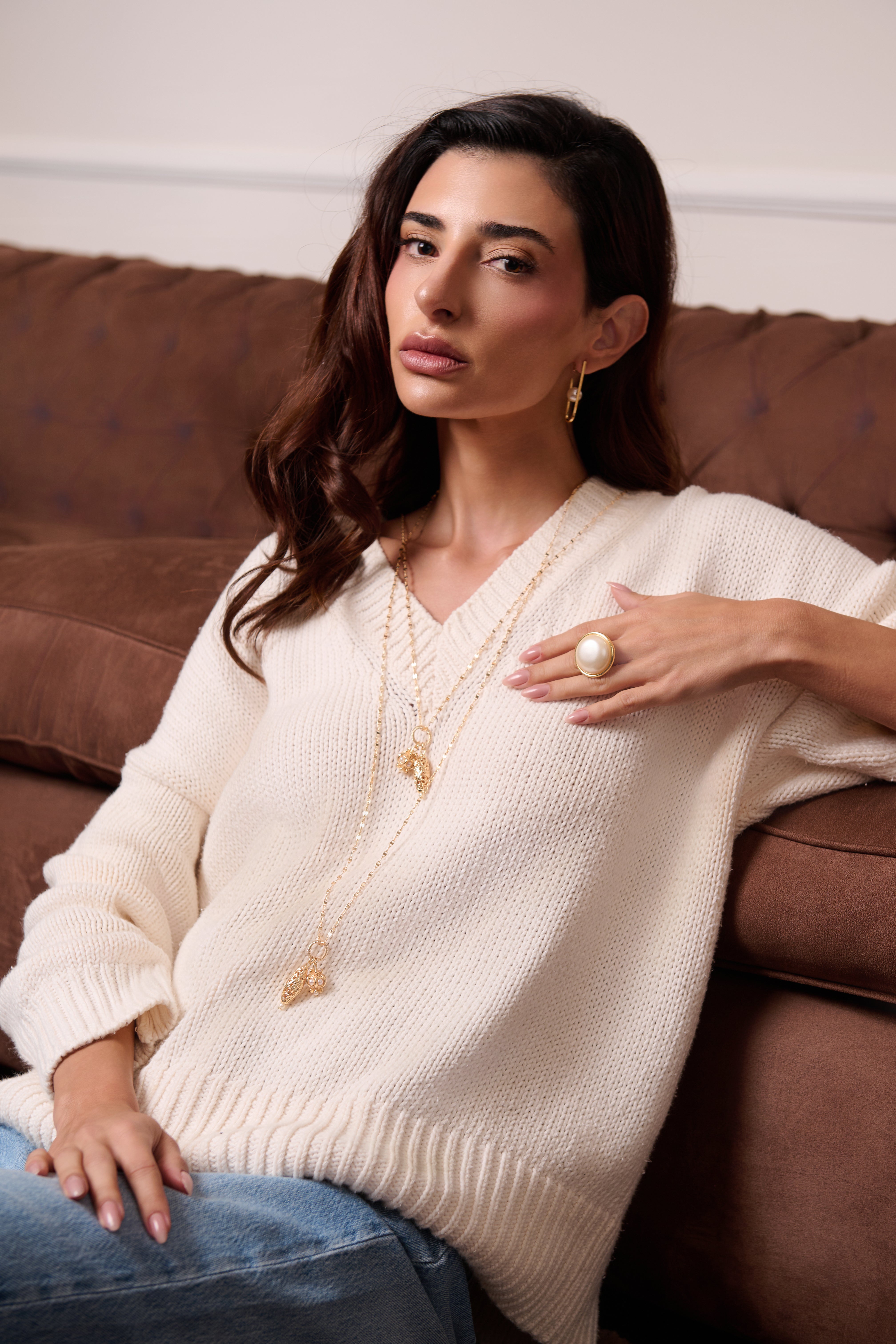 Colar Longo Soft Pearl