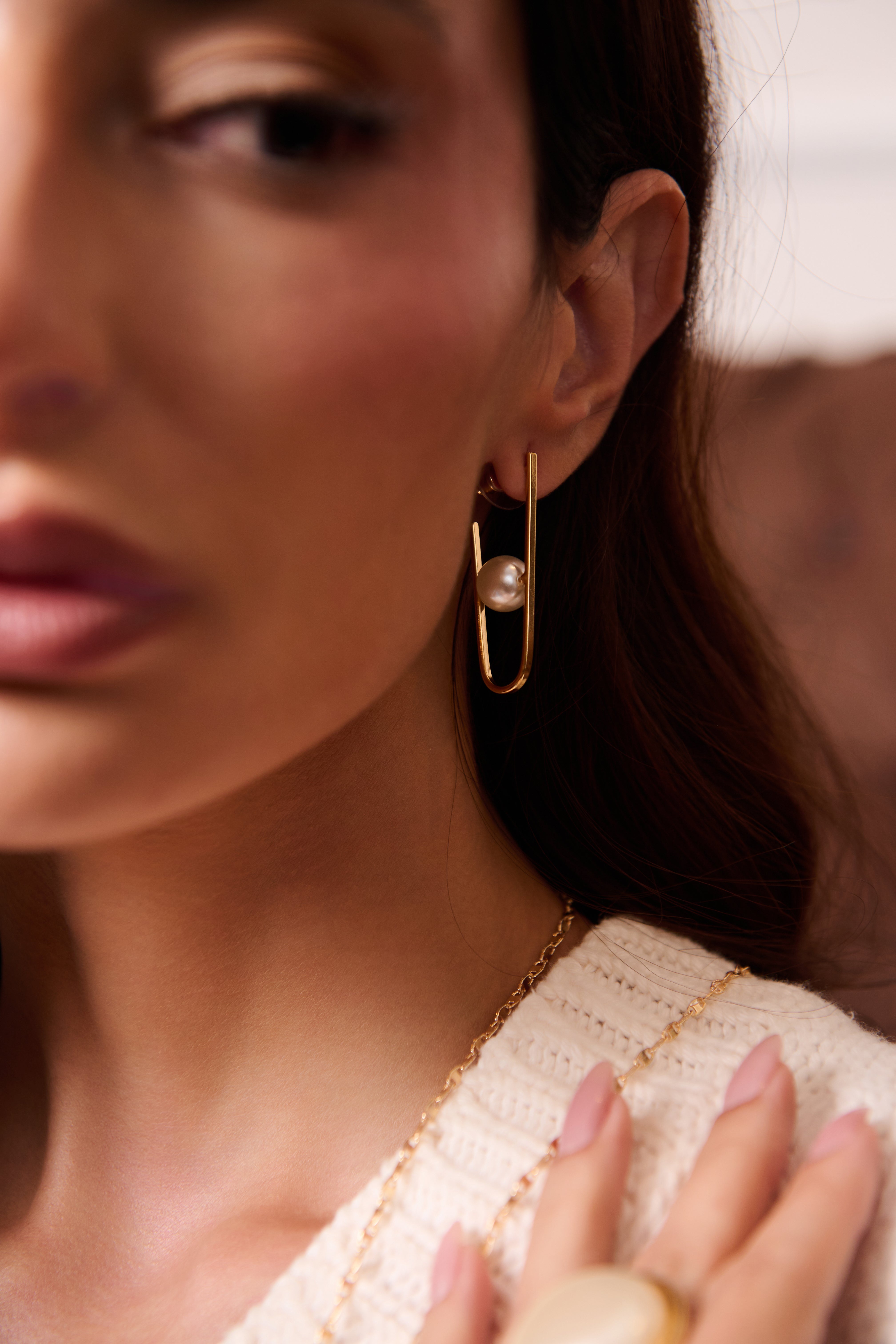 Brinco Linear Pearl