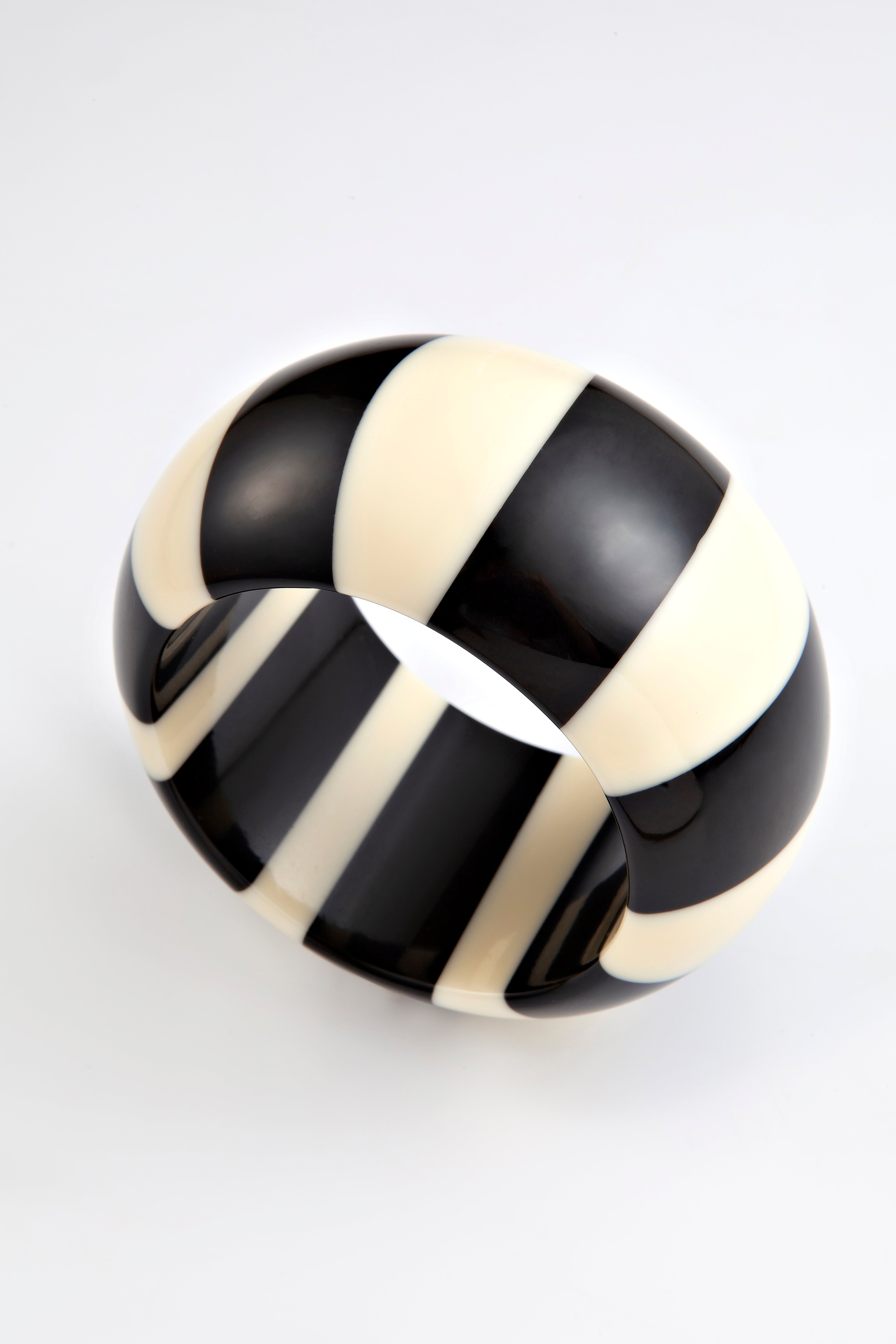 Bracelete Parasol - Preto e Branco