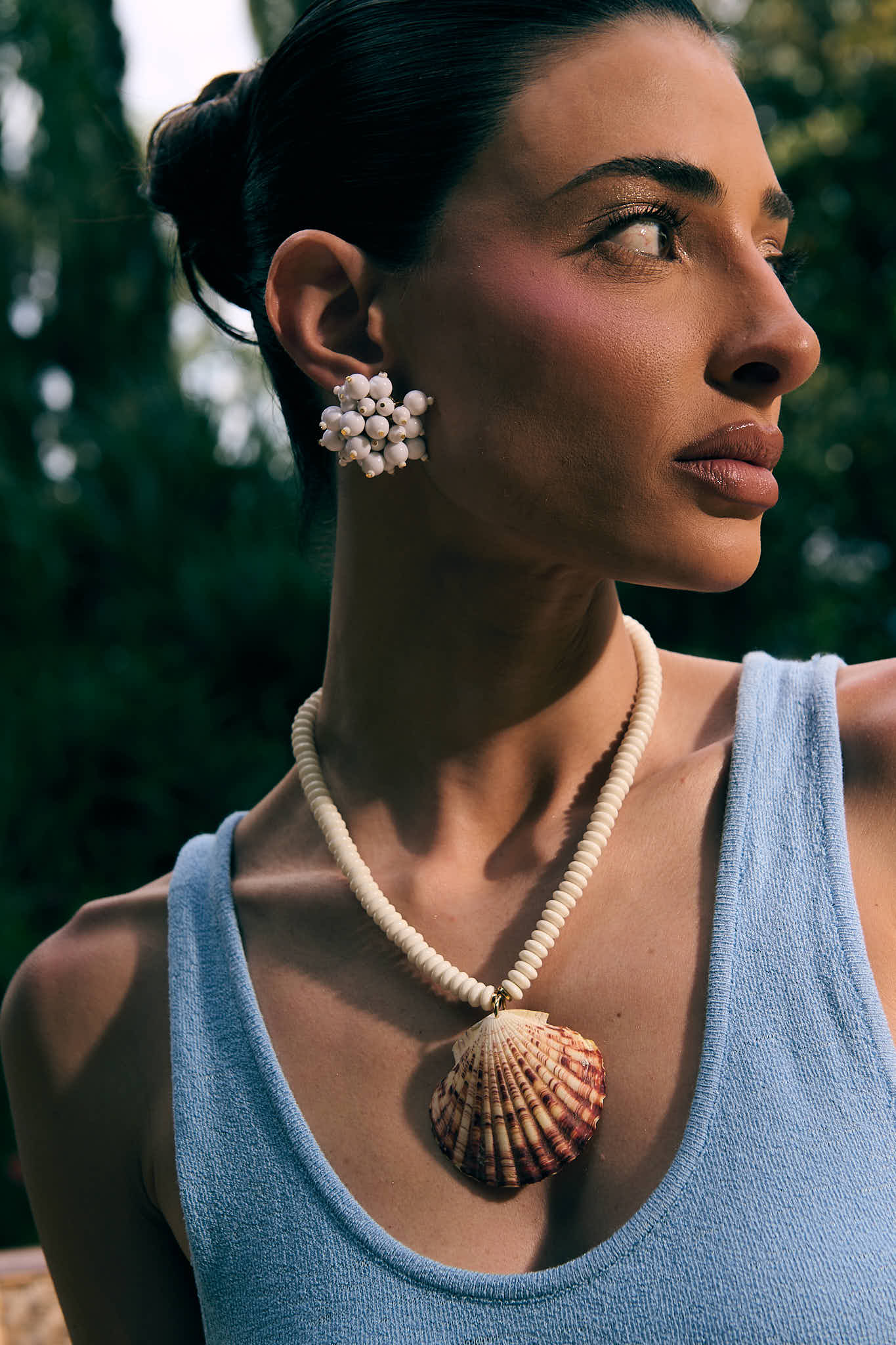 Brinco Bloom Blanche