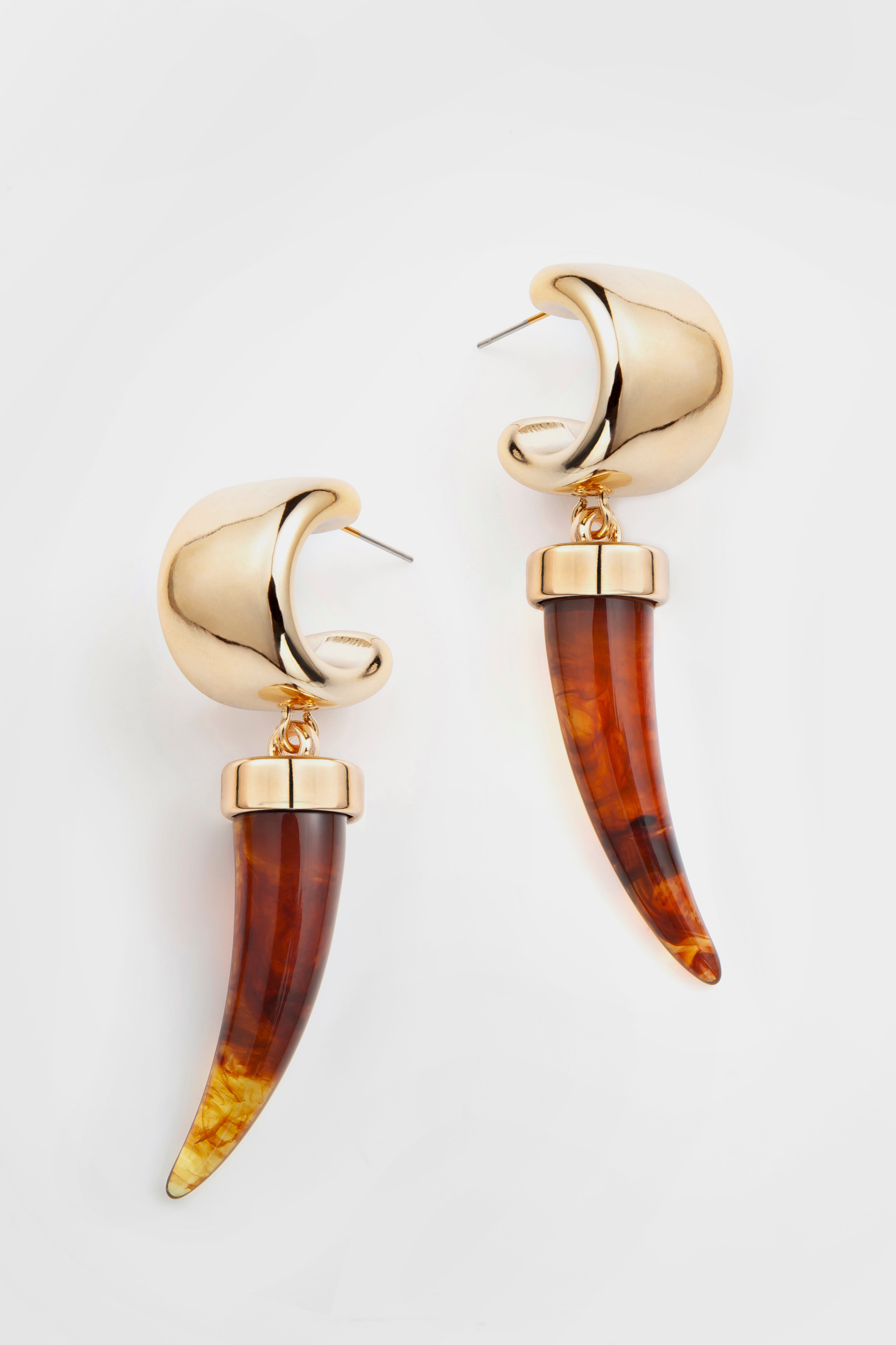 Brinco Dente de Tigre