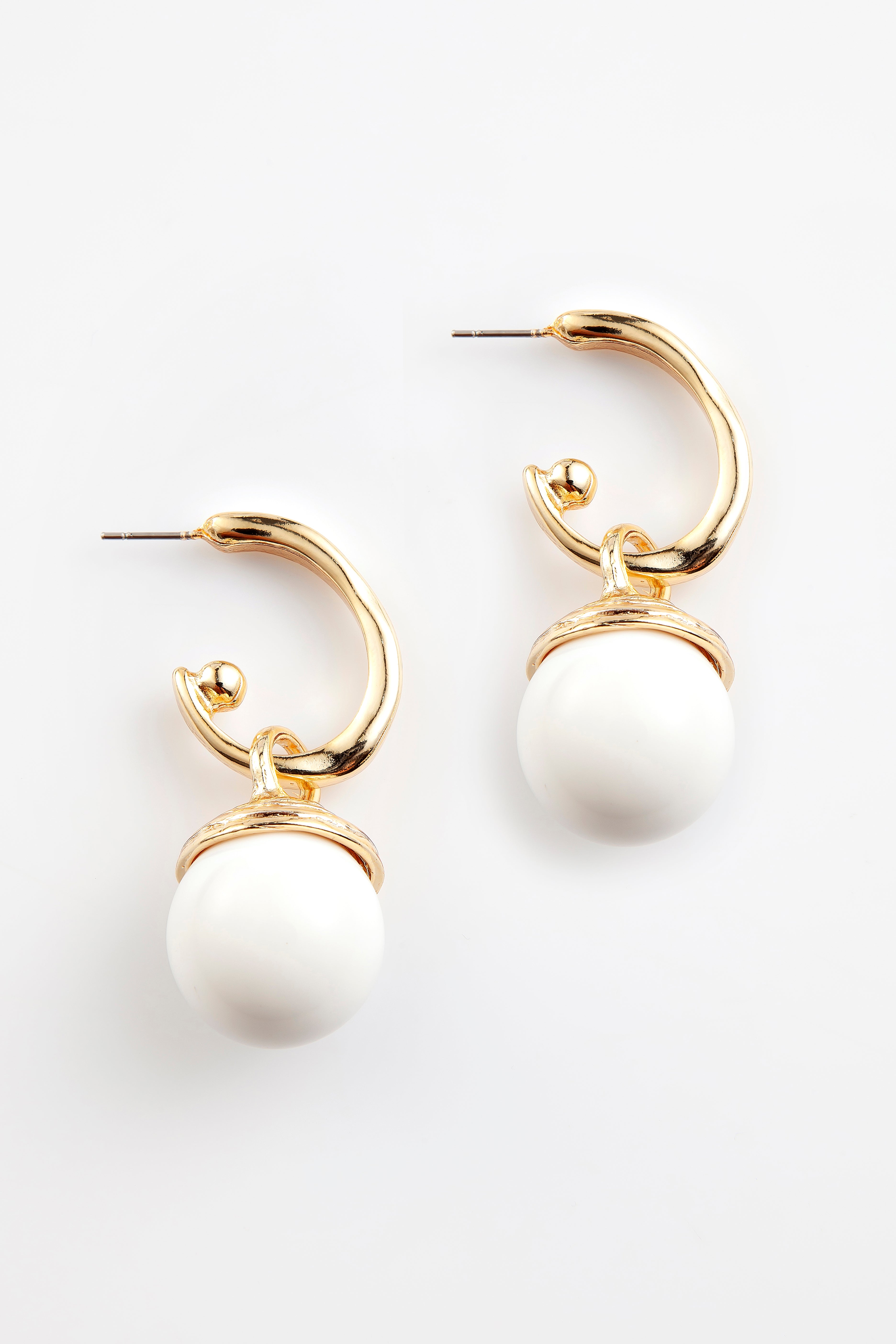 Brinco Opaline Branco