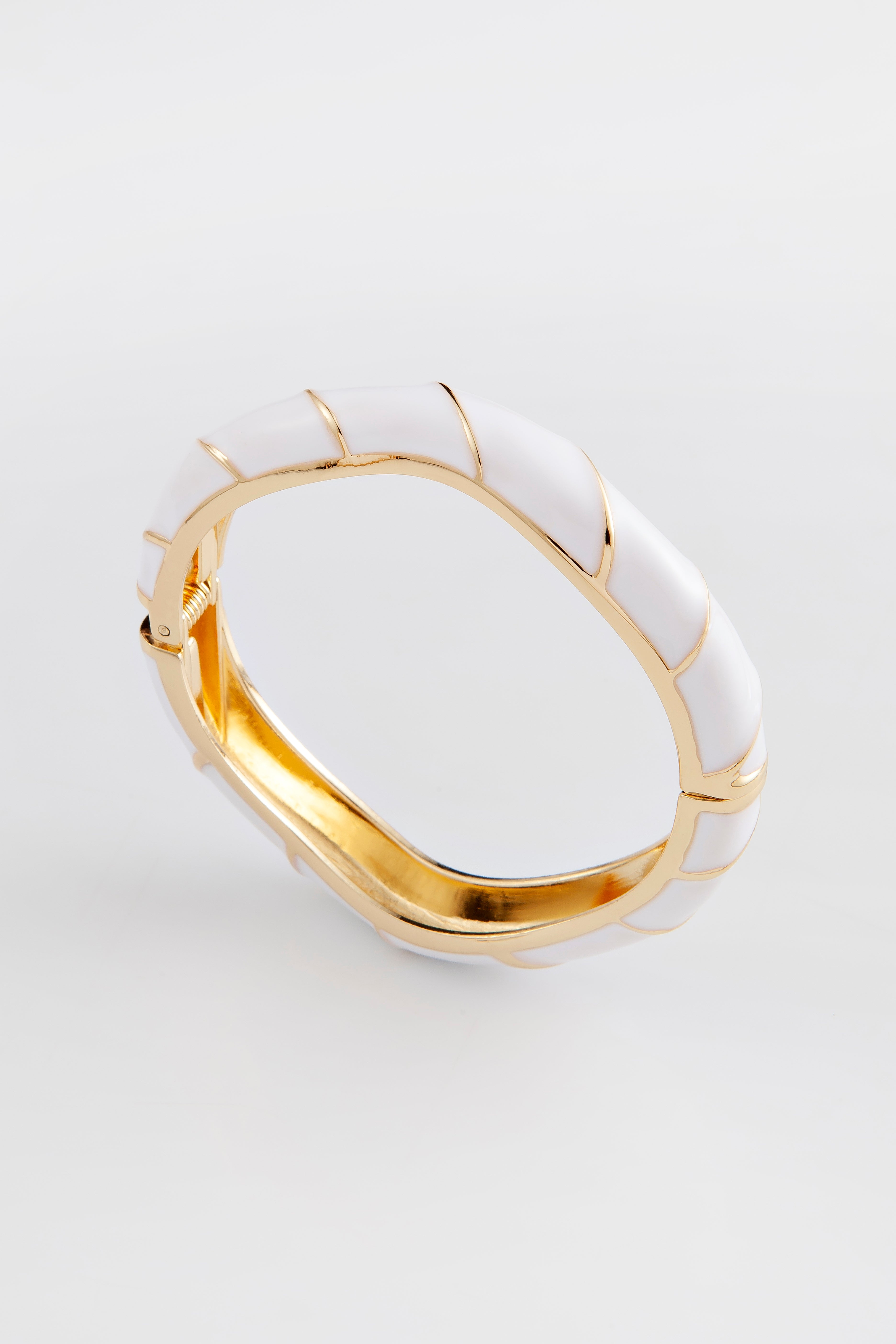 Bracelete Fino Espiral Piscine Club
