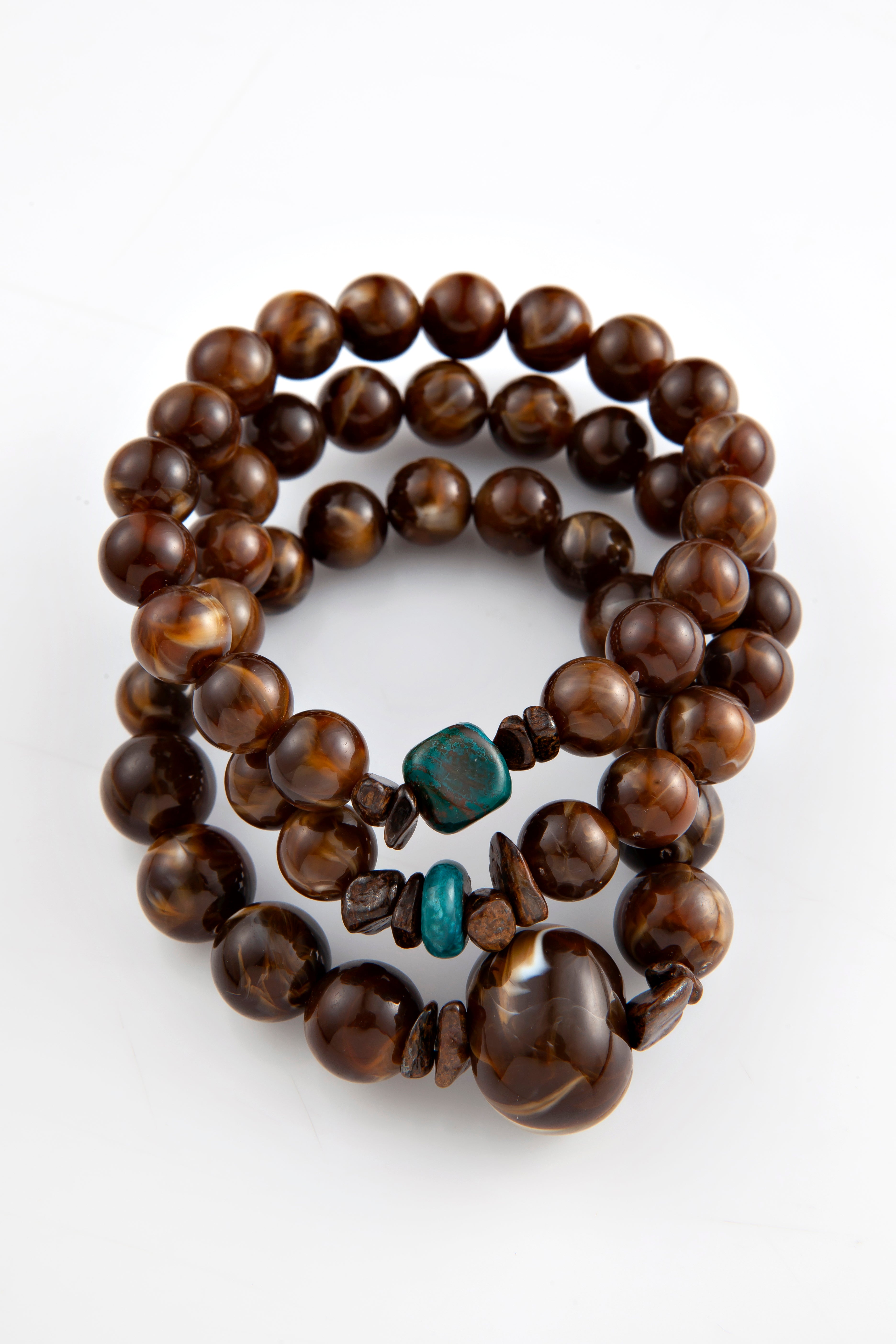 Trio de Pulseiras Sodalite