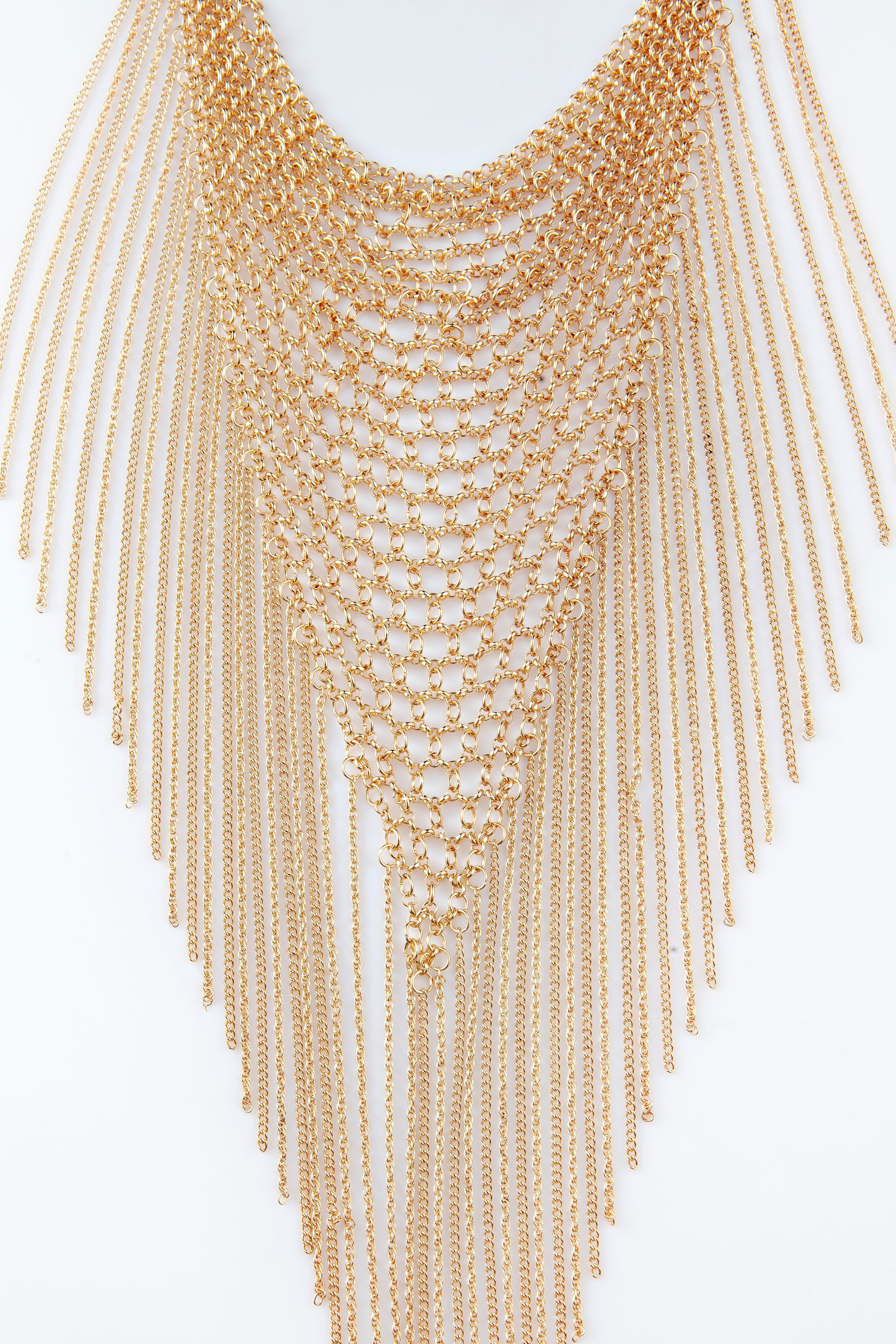 Colar Fringe - Dourado - IMG_8022.jpg
