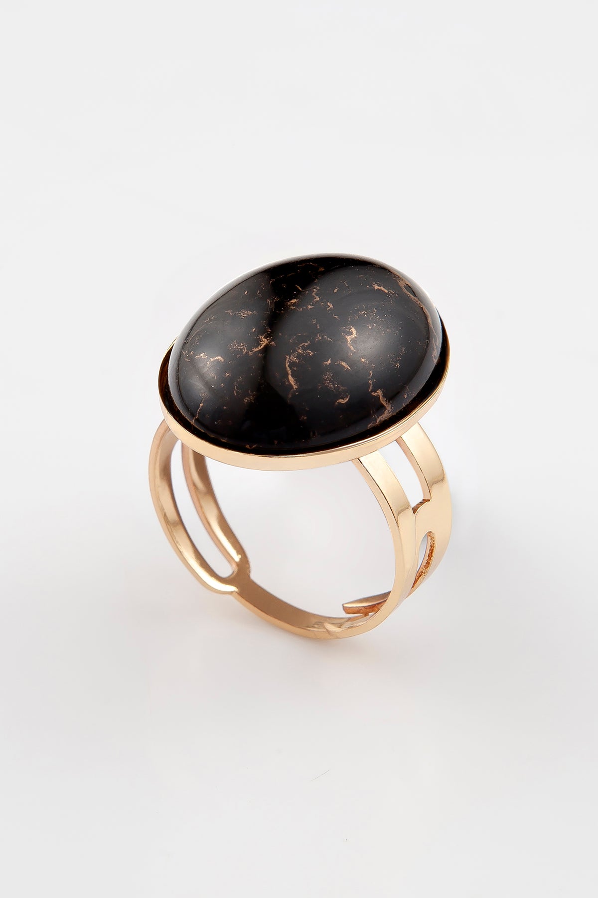 Anel Oval Stone