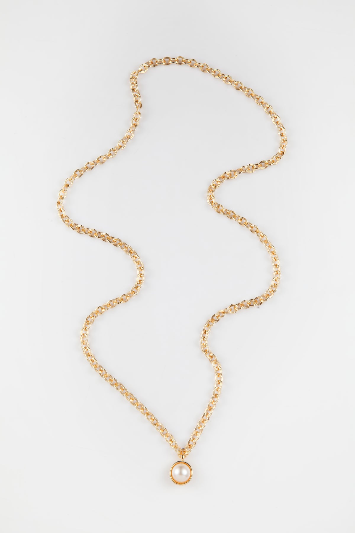 Colar Longo Pearl Line