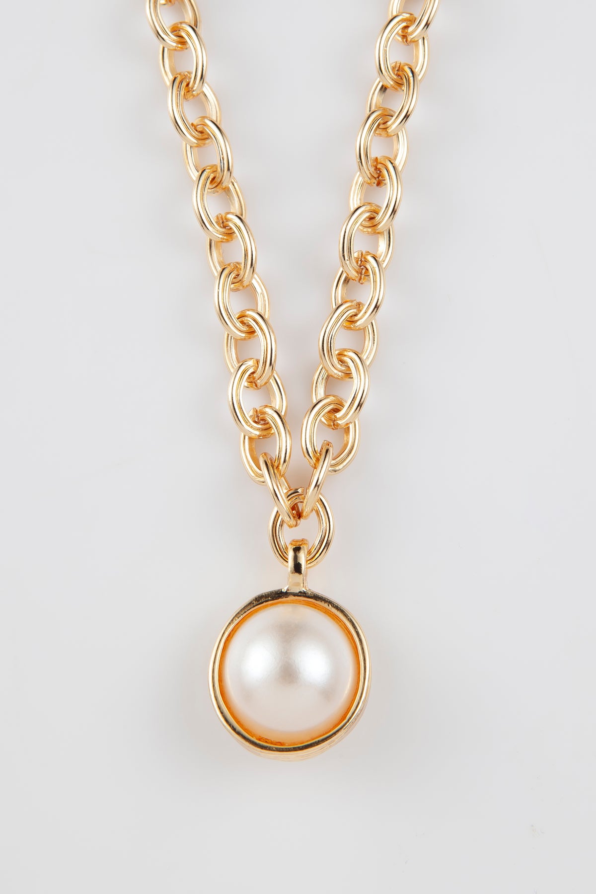 Colar Longo Pearl Line