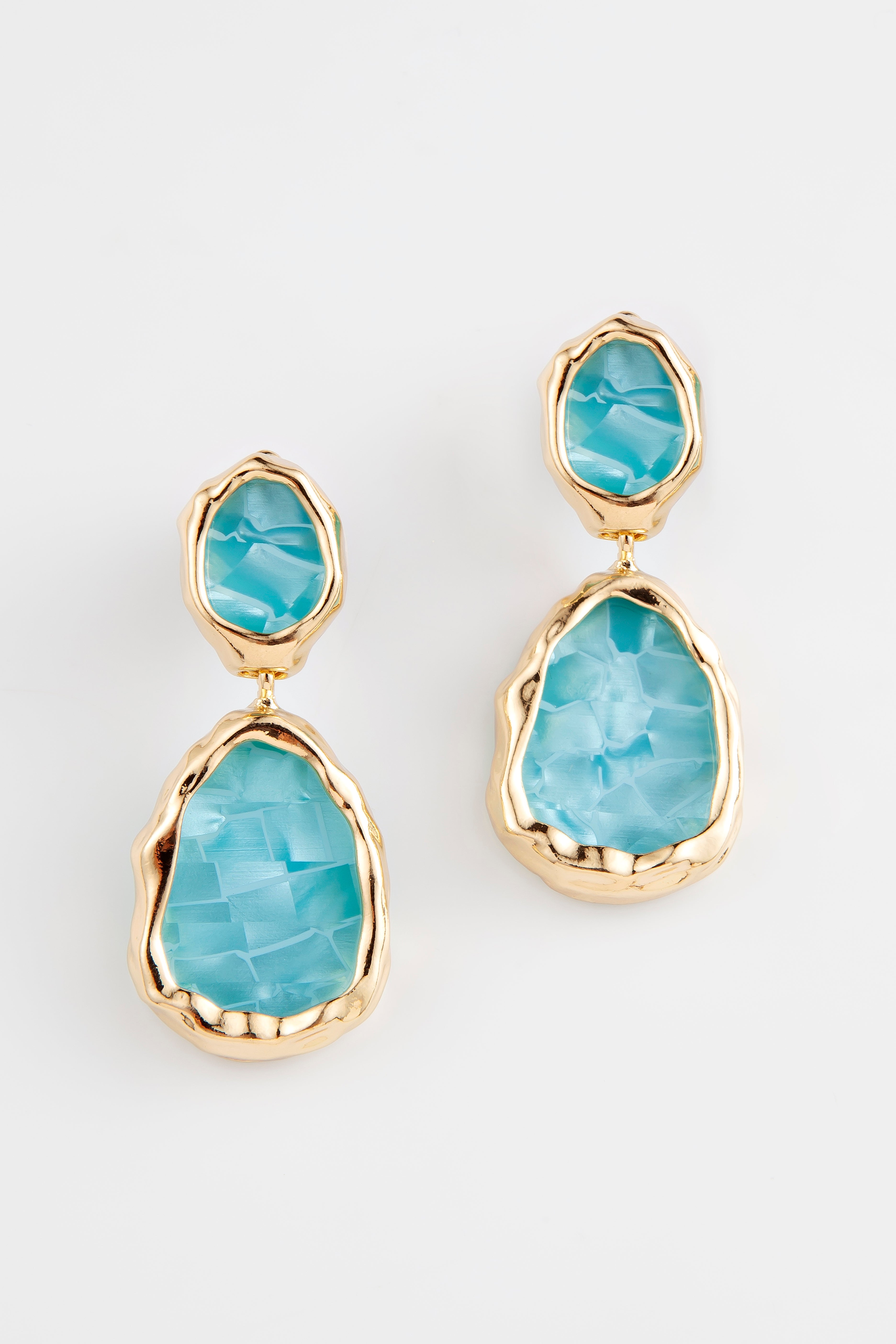 GEMM - Brinco Gouttes Turquoise - 1