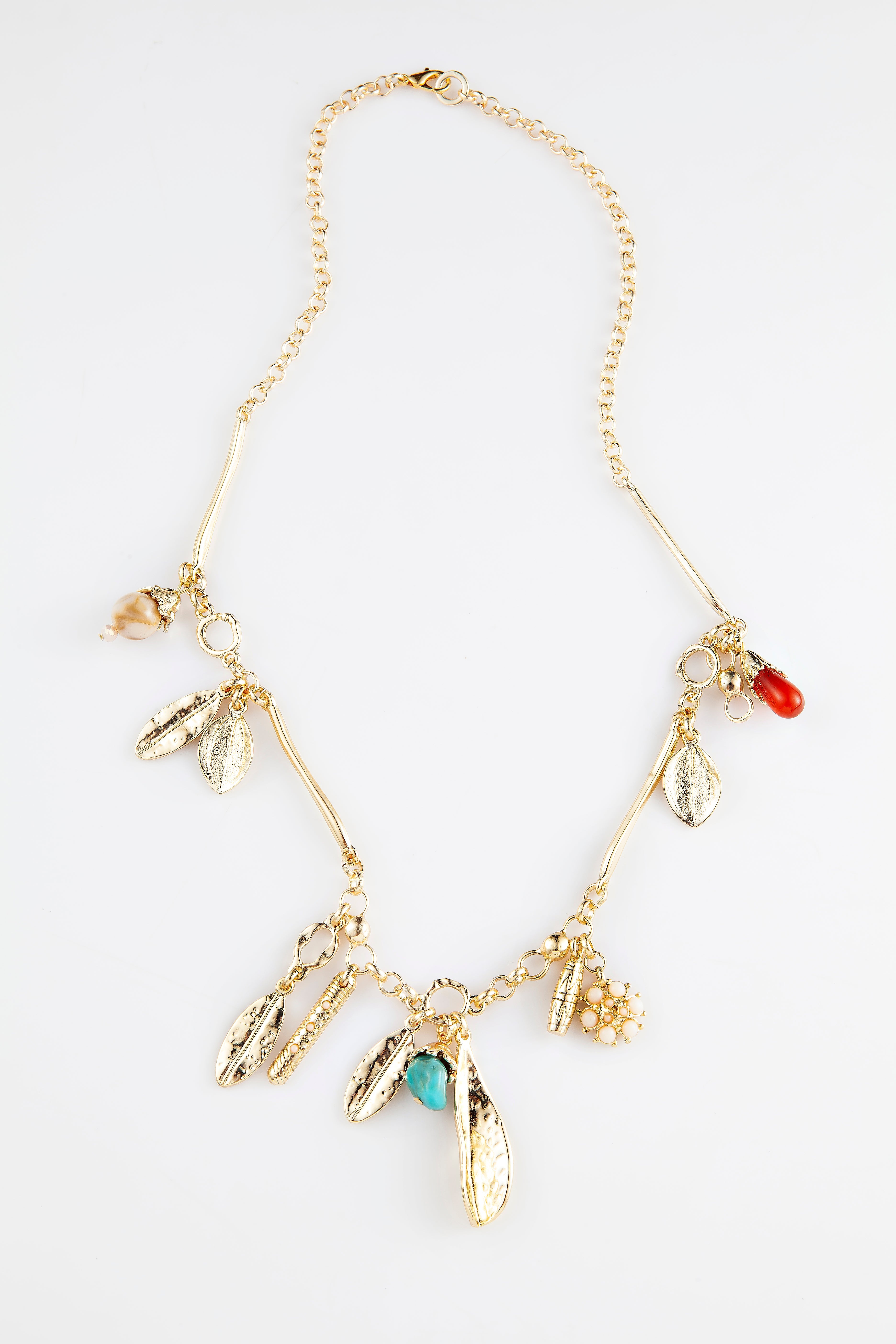 GEMM - Colar Jardim Coral - 1