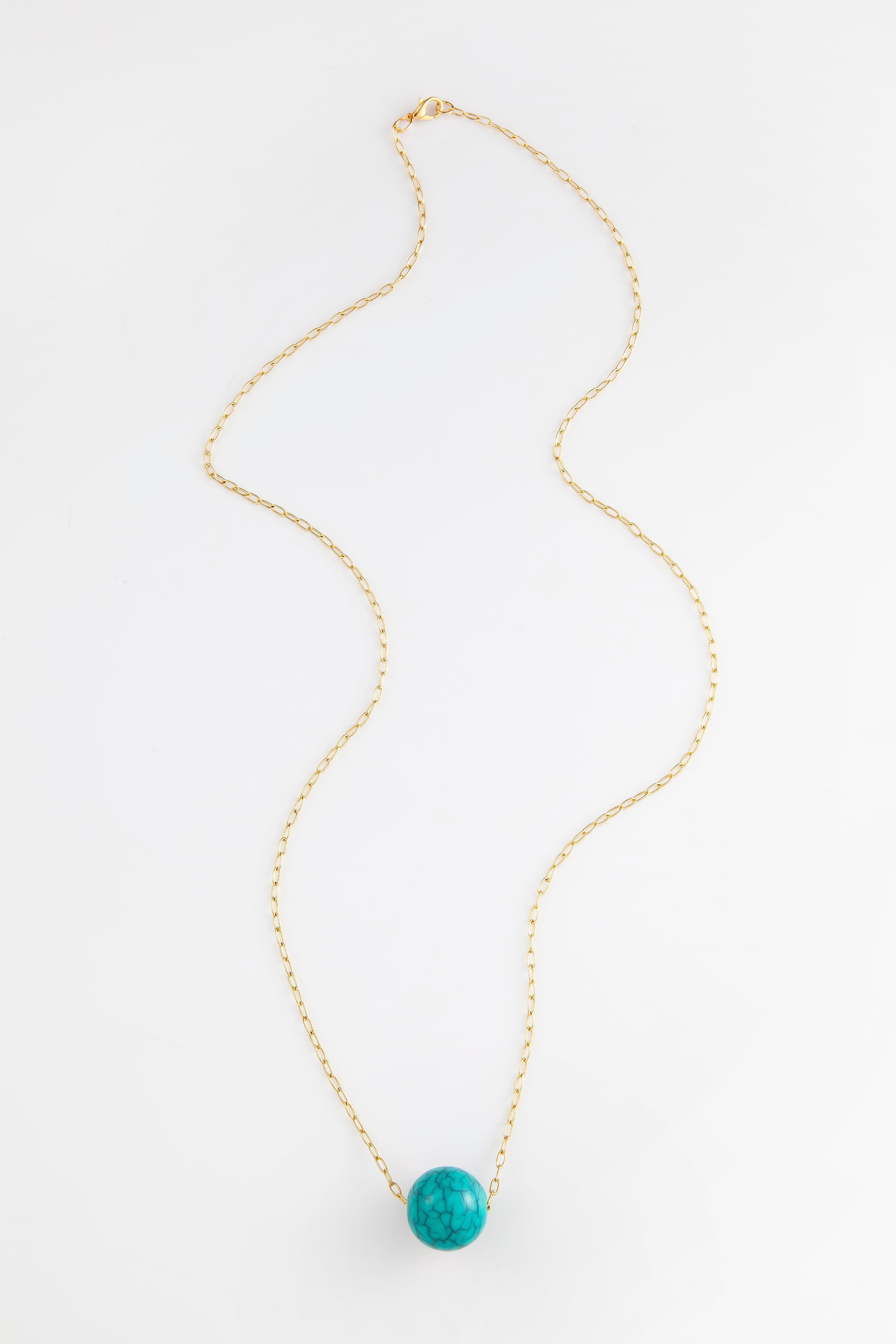 GEMM - Colar Turquesa Drop - 1