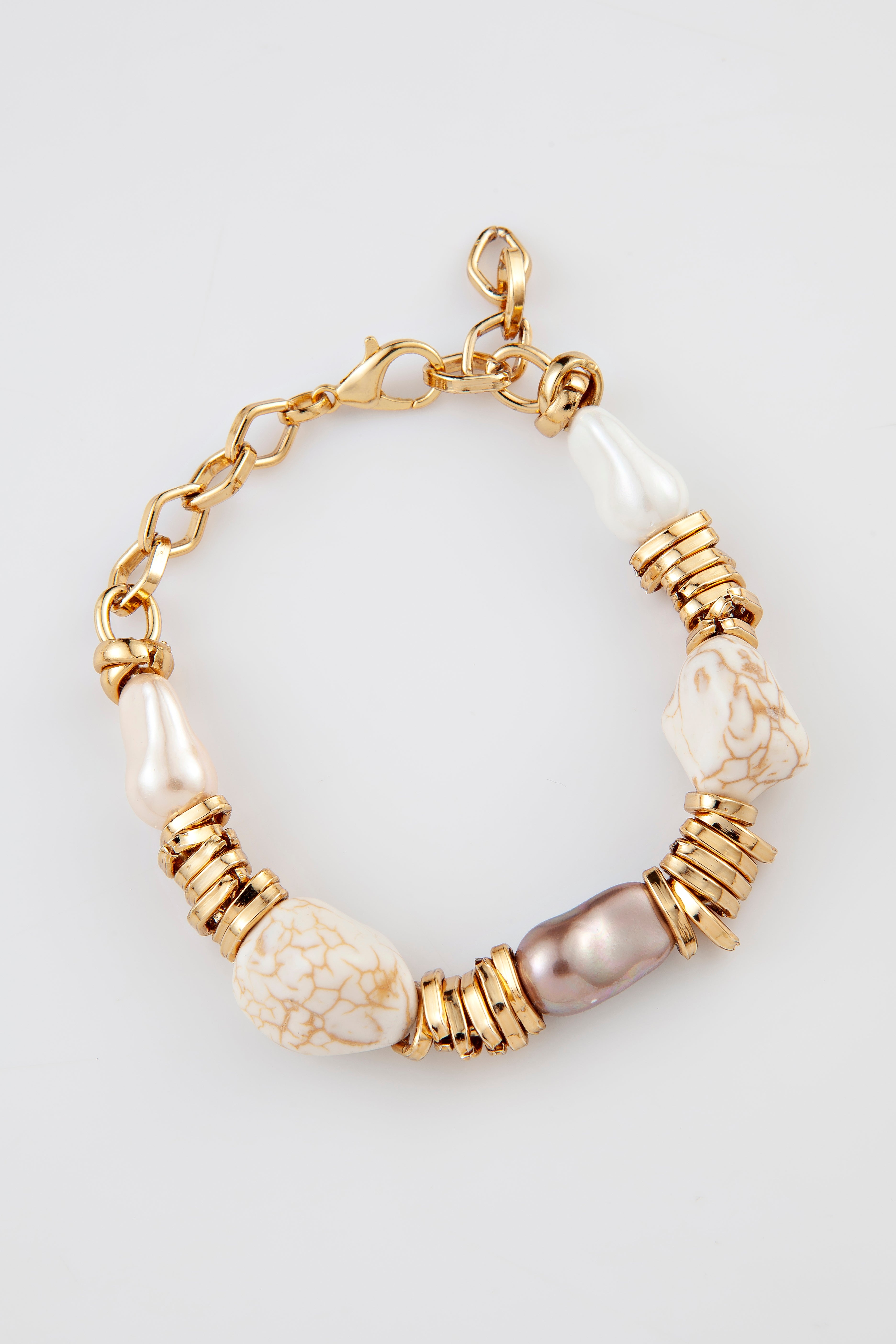 GEMM - Pulseira Blanc Perle - 1