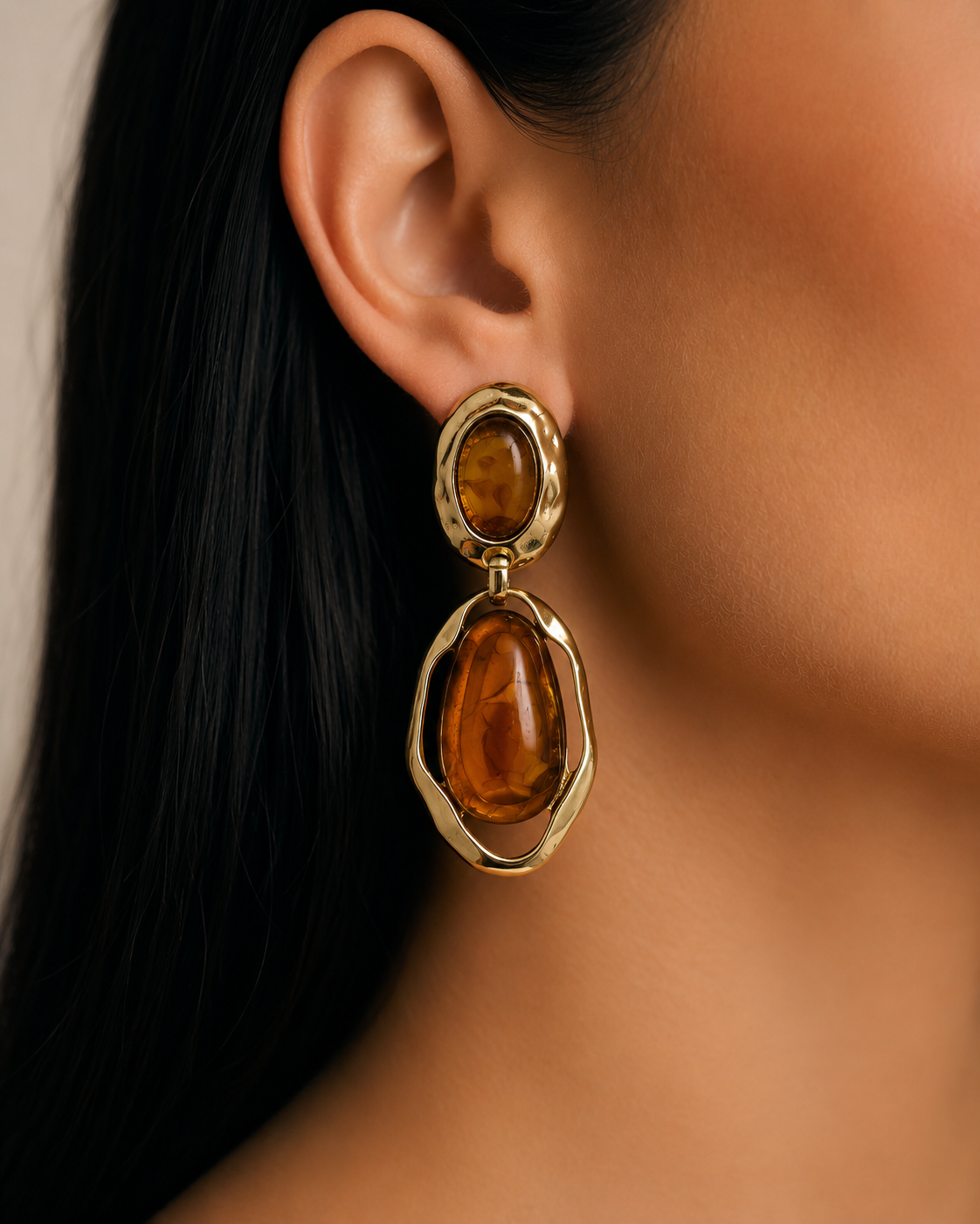 Brinco Duo Ovale Riviera