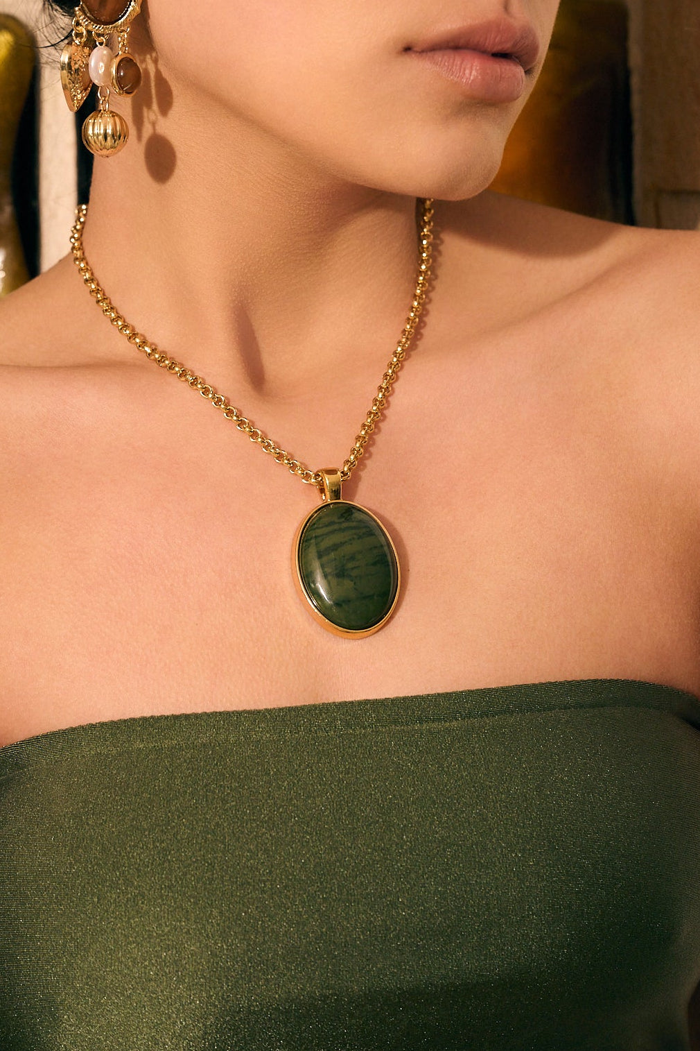 Colar Olive Maxi