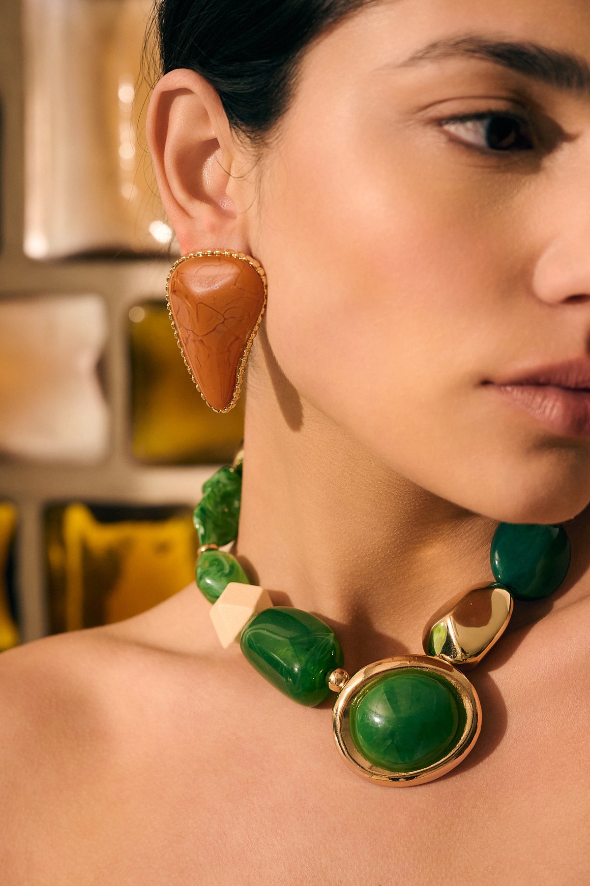 Colar de Pedras Boho
