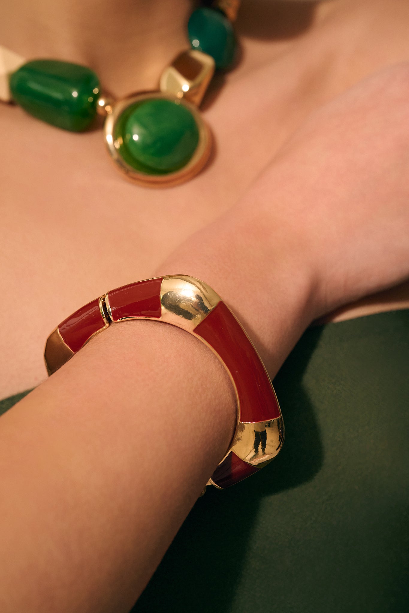 Bracelete Square Enamel