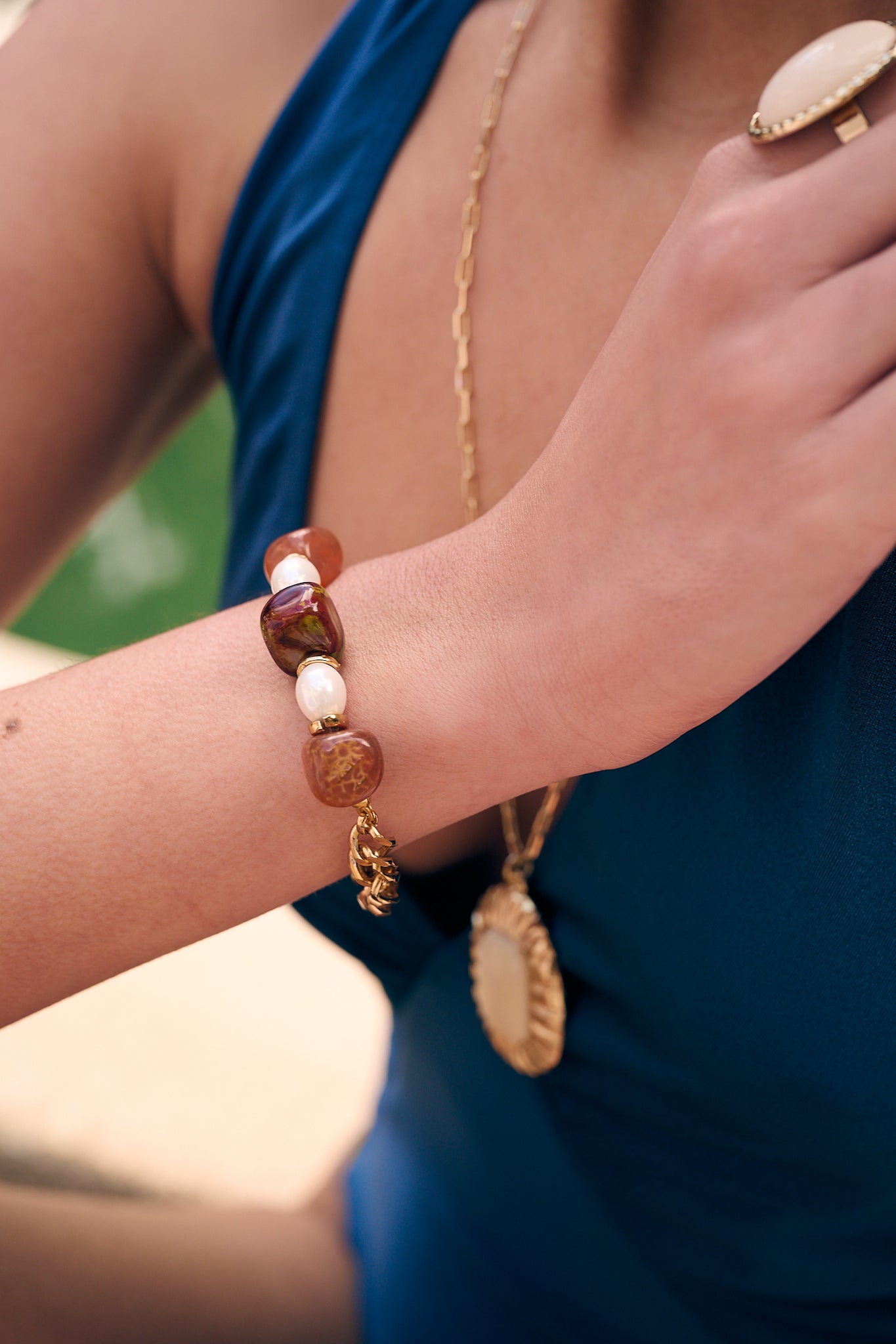 Pulseira Grumet Amber