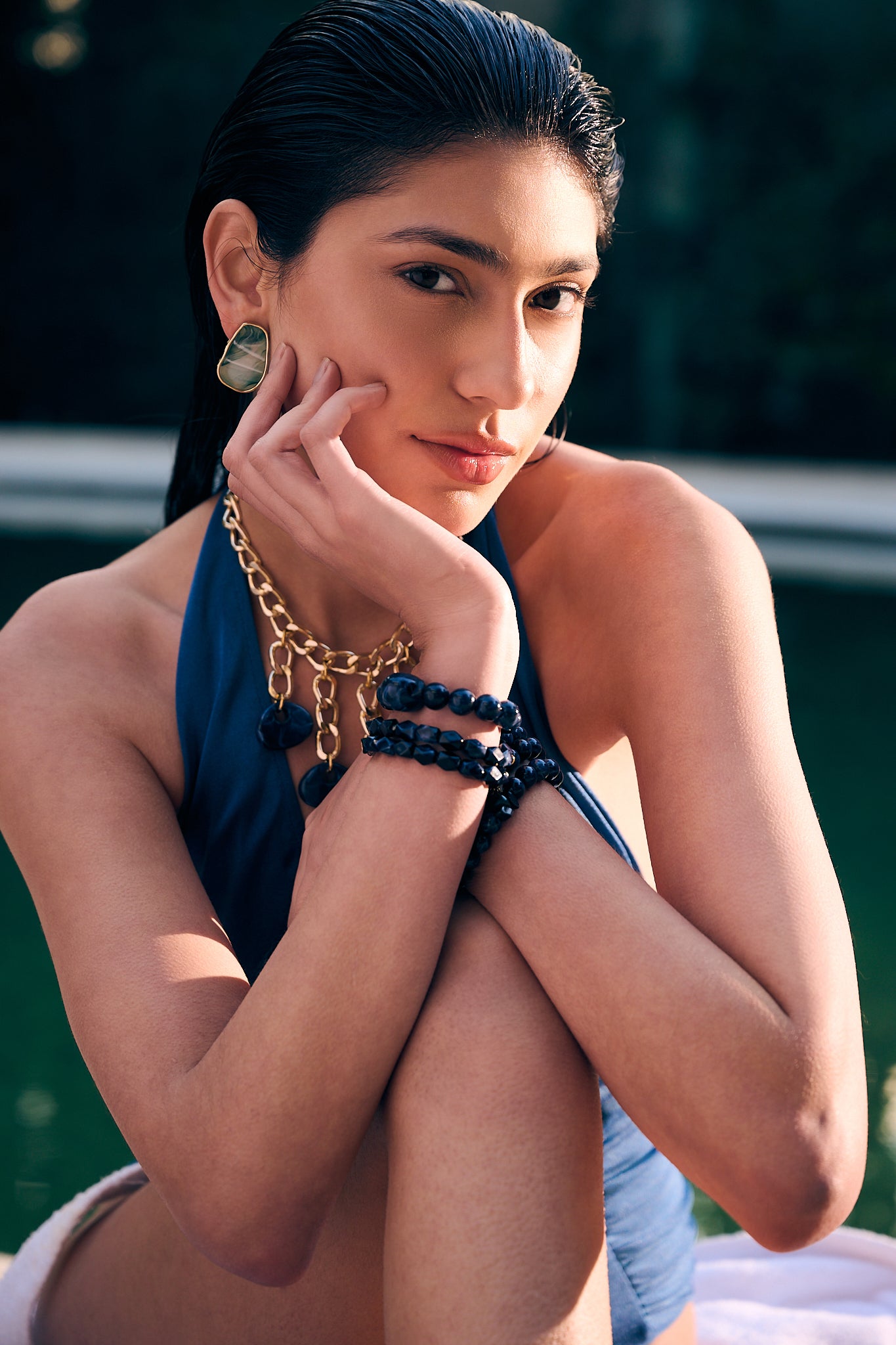 Trio de Pulseiras Sodalite