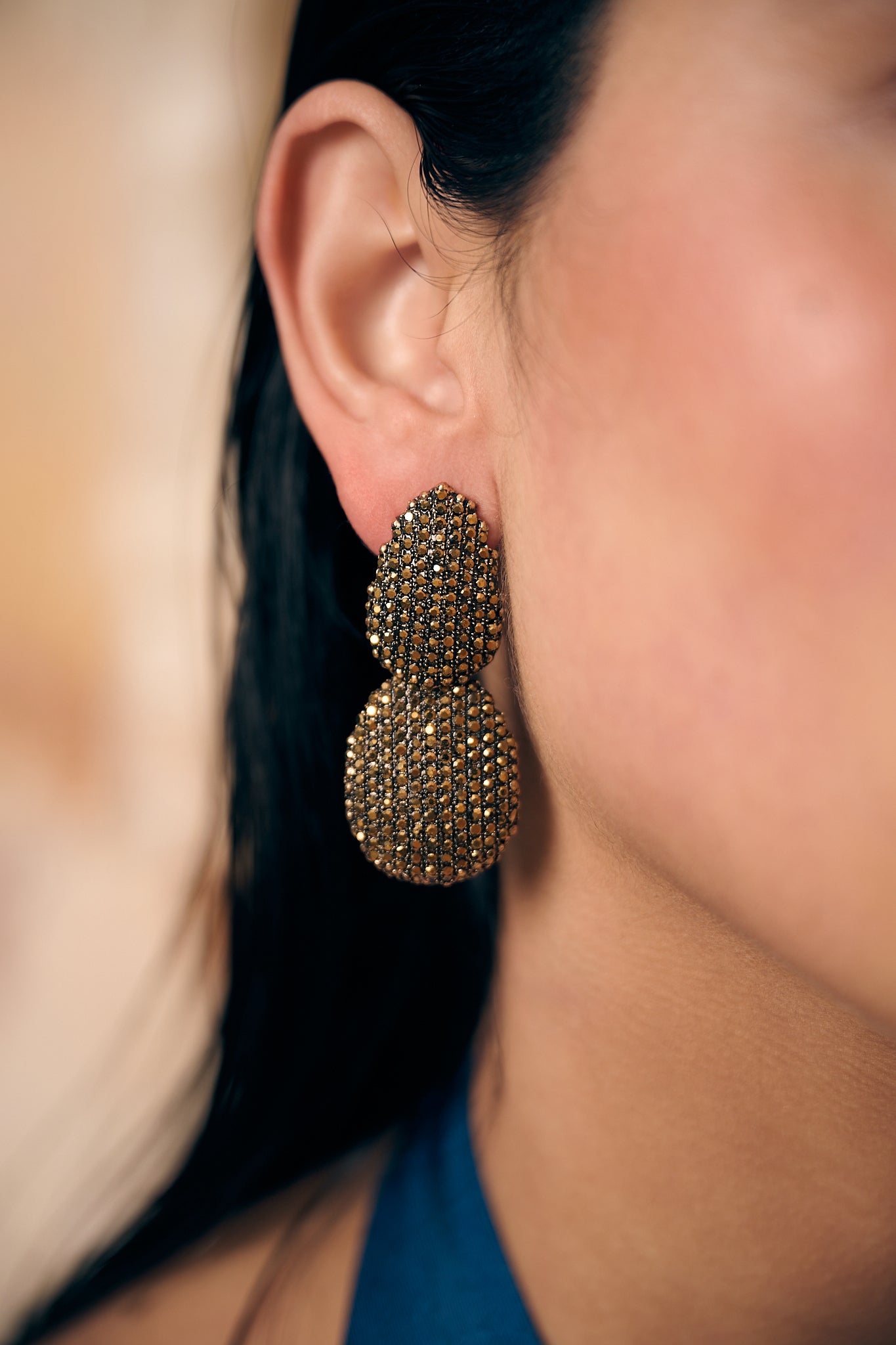 Brinco Goutte Pavé