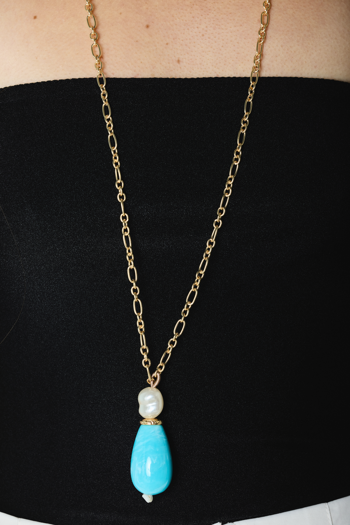Colar Turquoise Gems