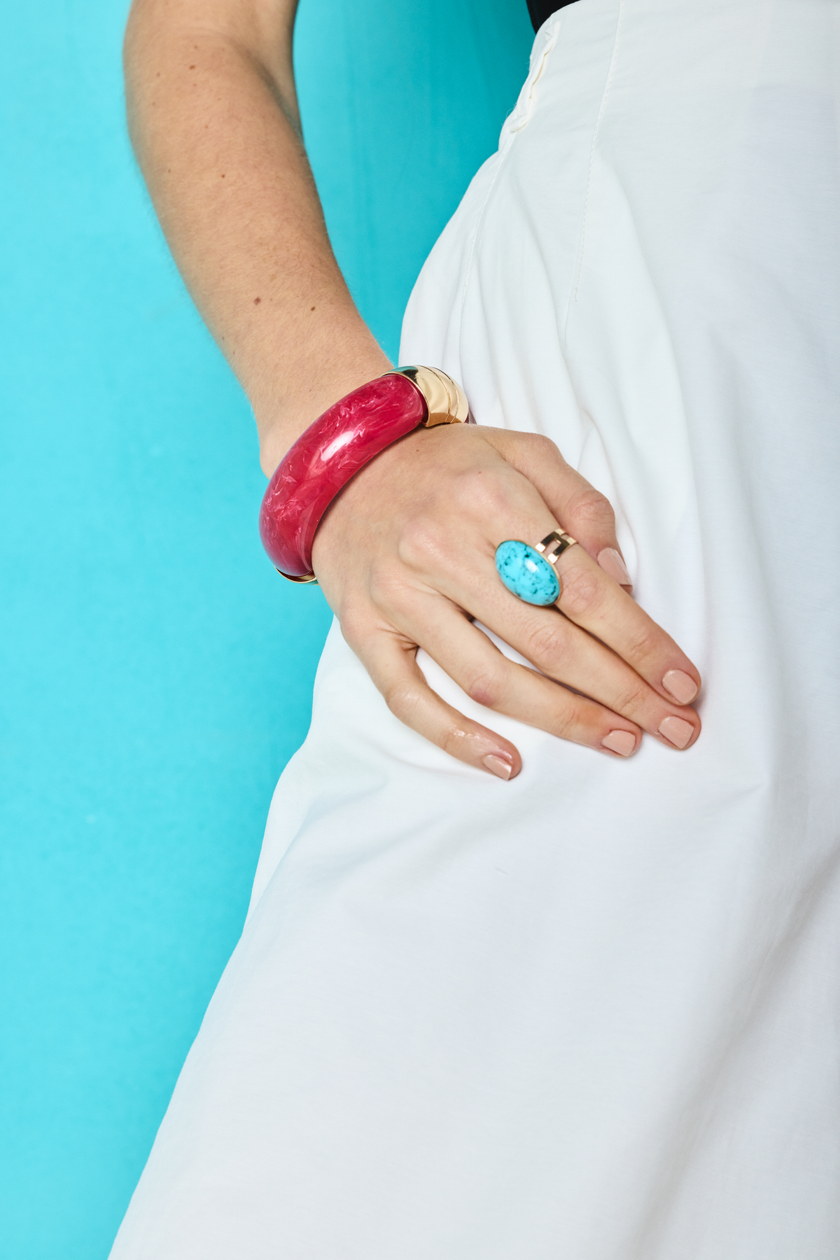 Bracelete Ruby Wave