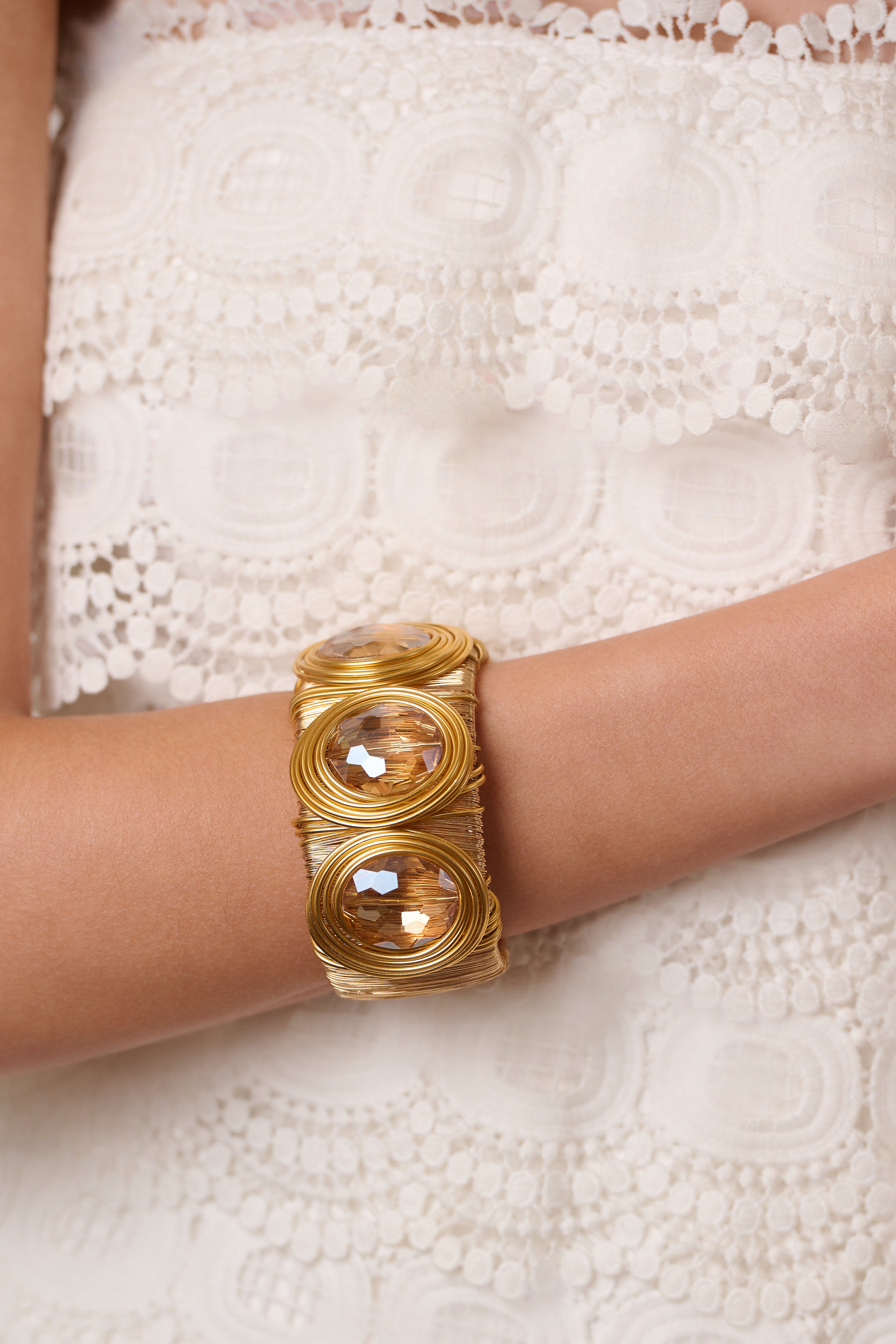 Bracelete Glam Stone