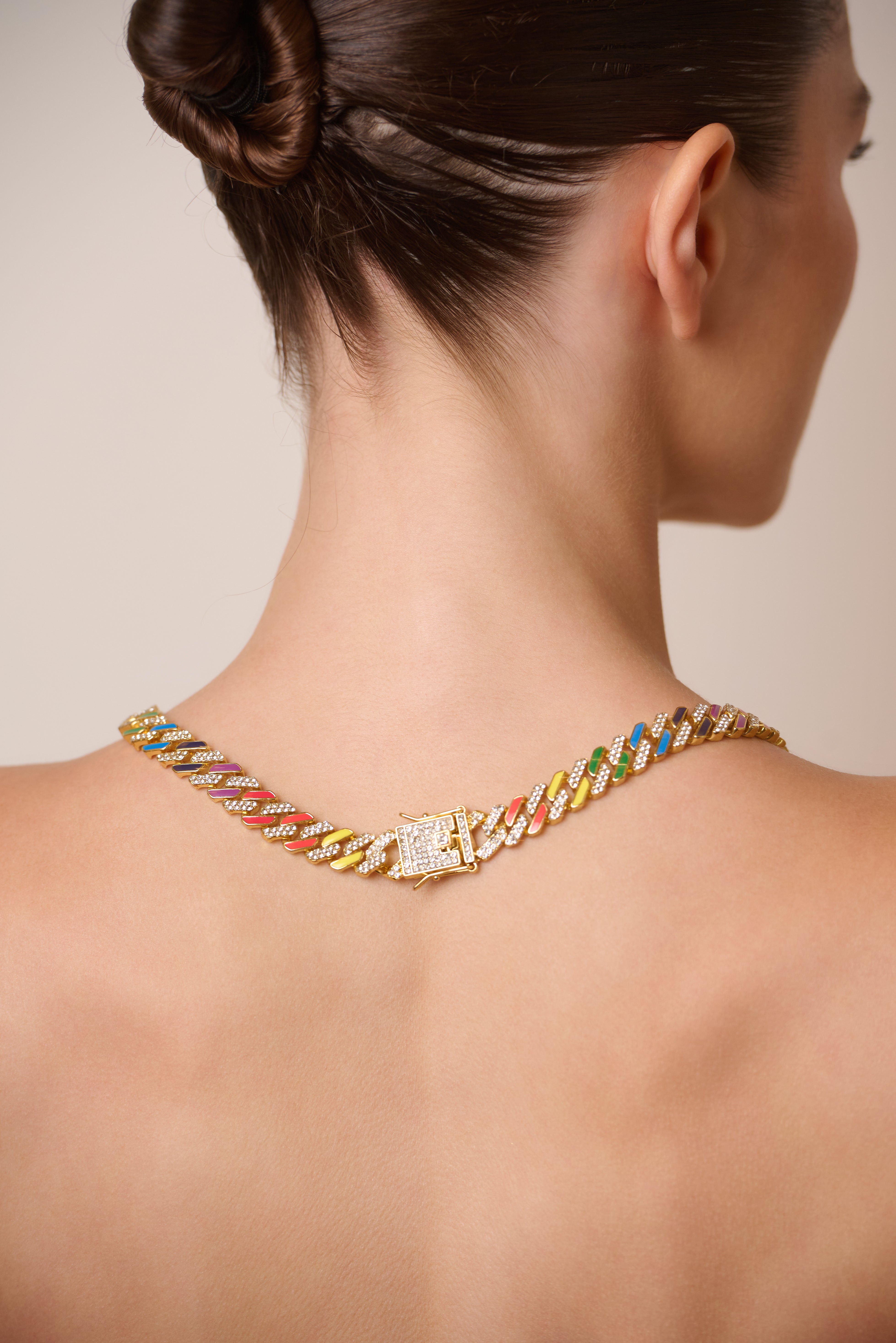 Colar Corrente Rainbow