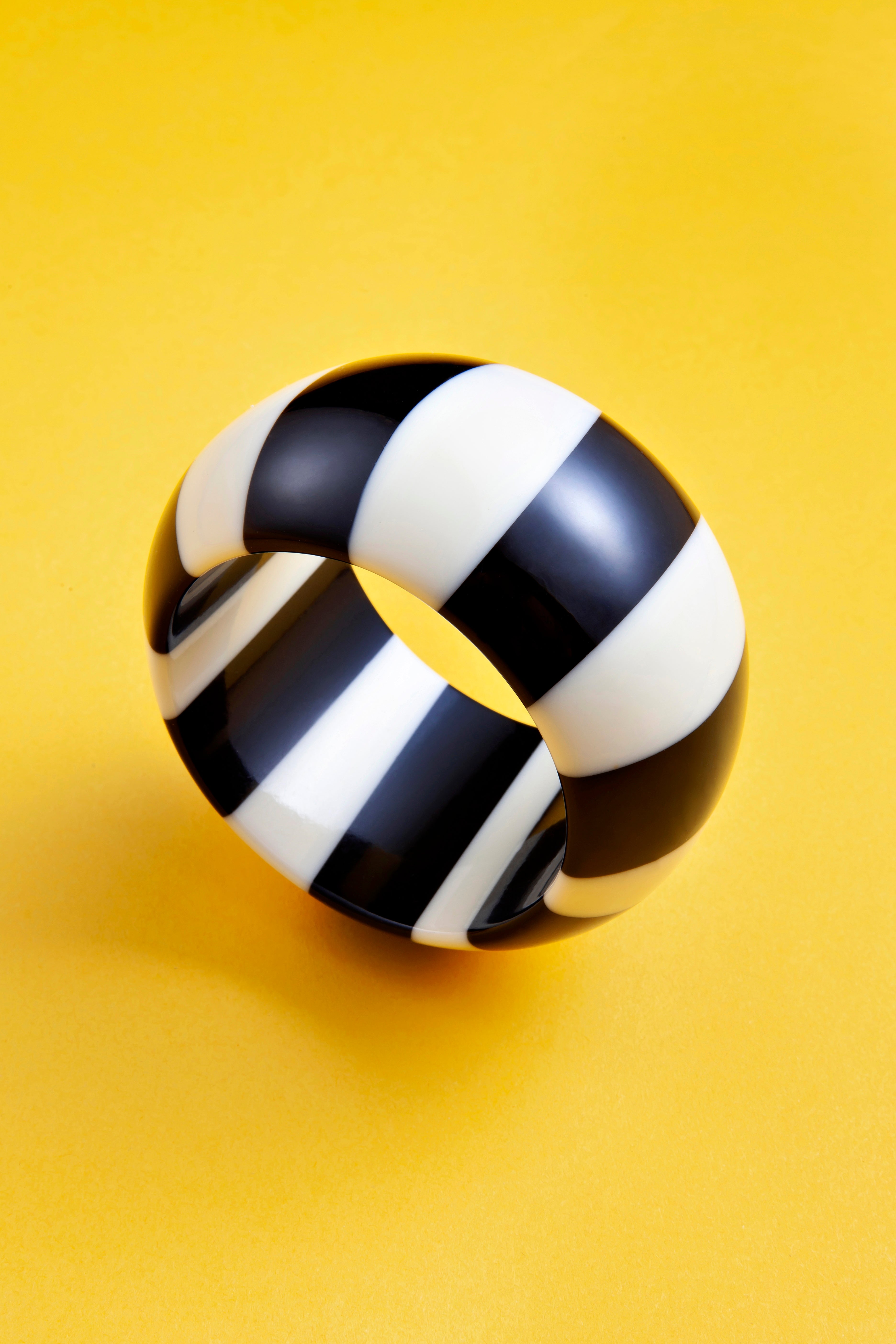 Bracelete Parasol - Preto e Branco