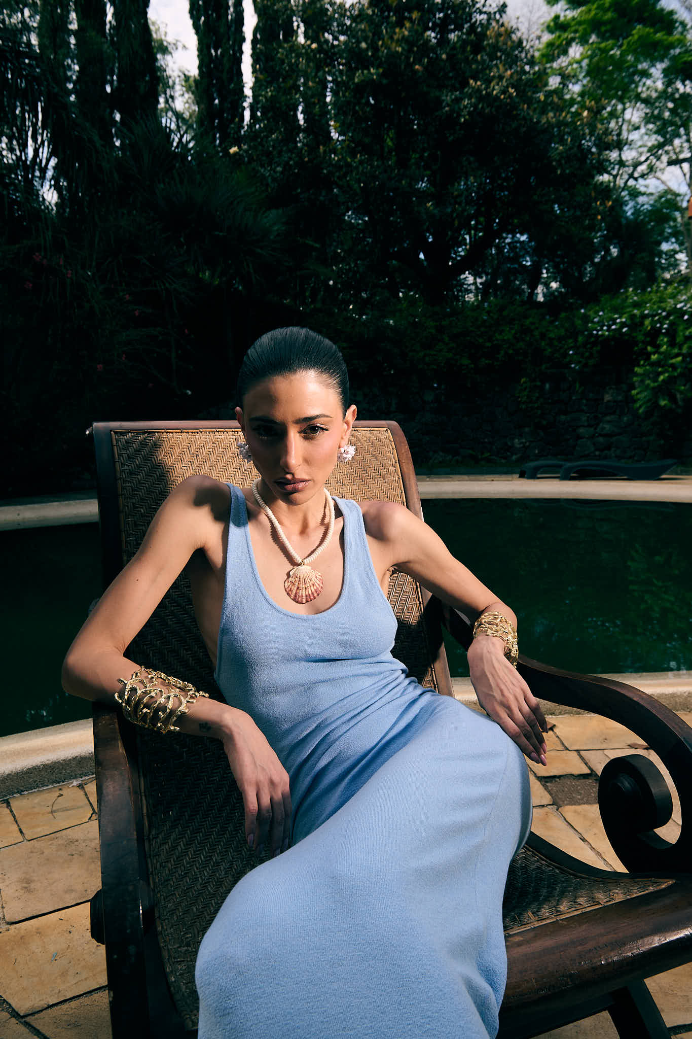 Brinco Bloom Blanche