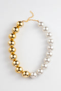 Colar Gold and Pearl