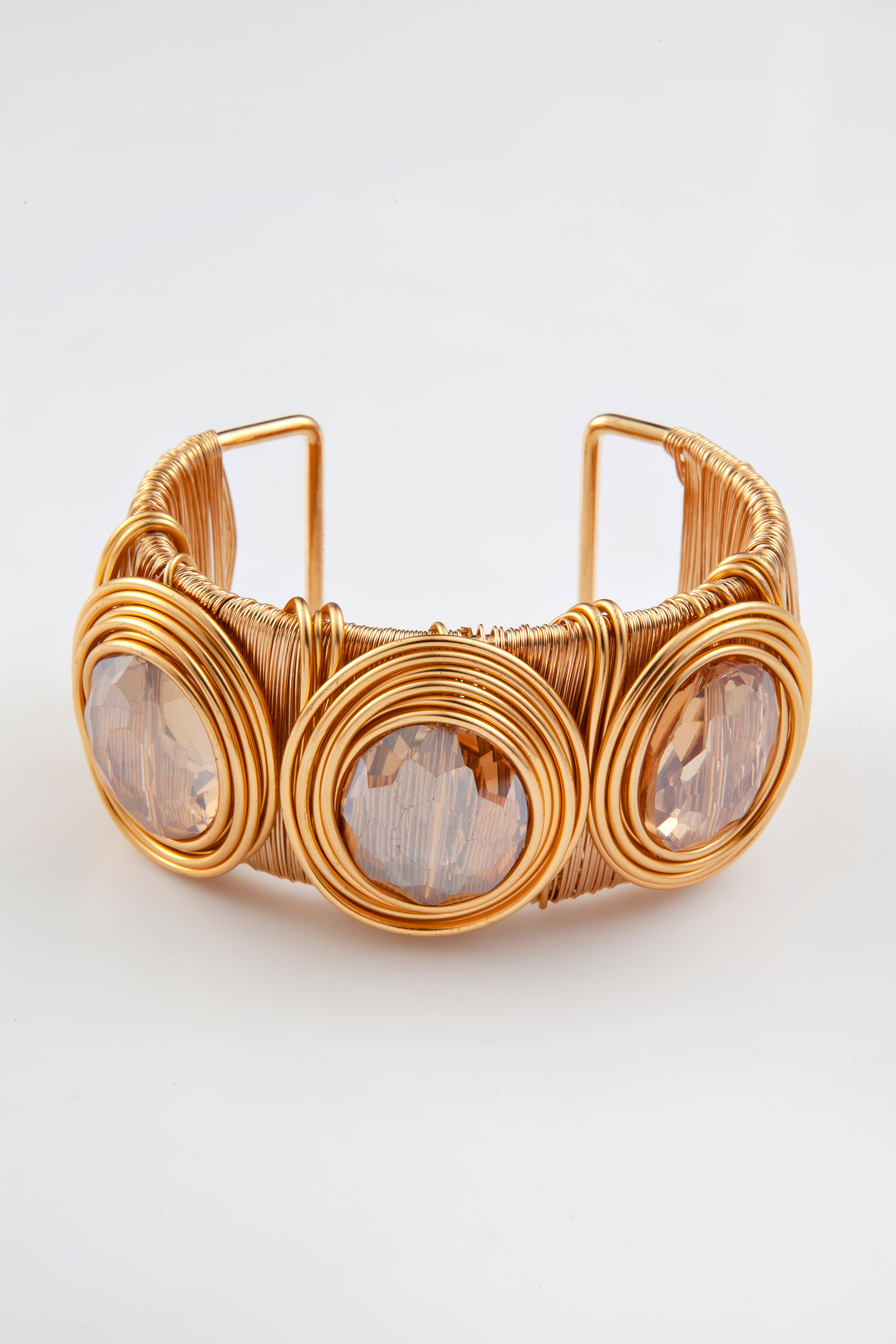 Bracelete Glam Stone