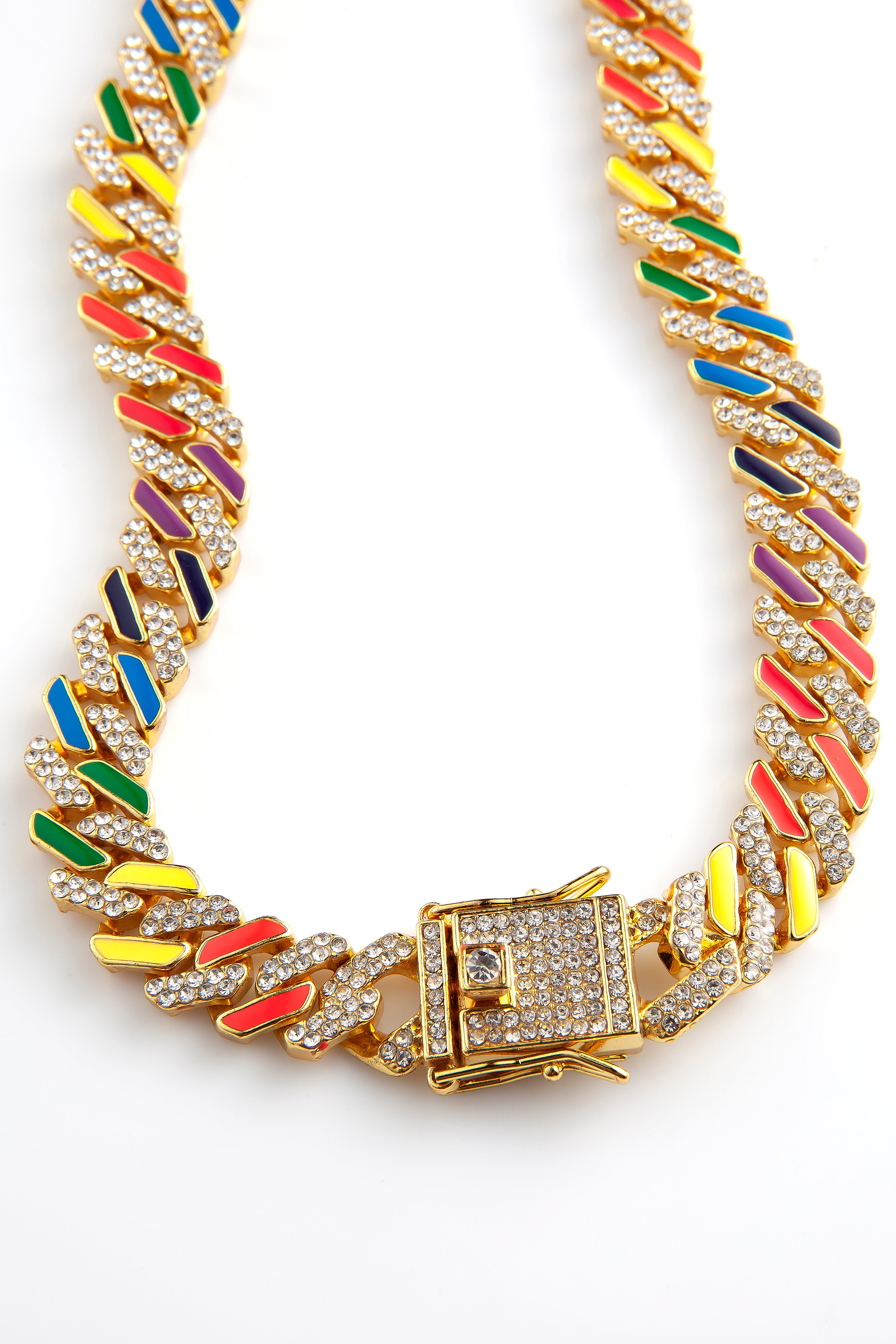 Colar Corrente Rainbow