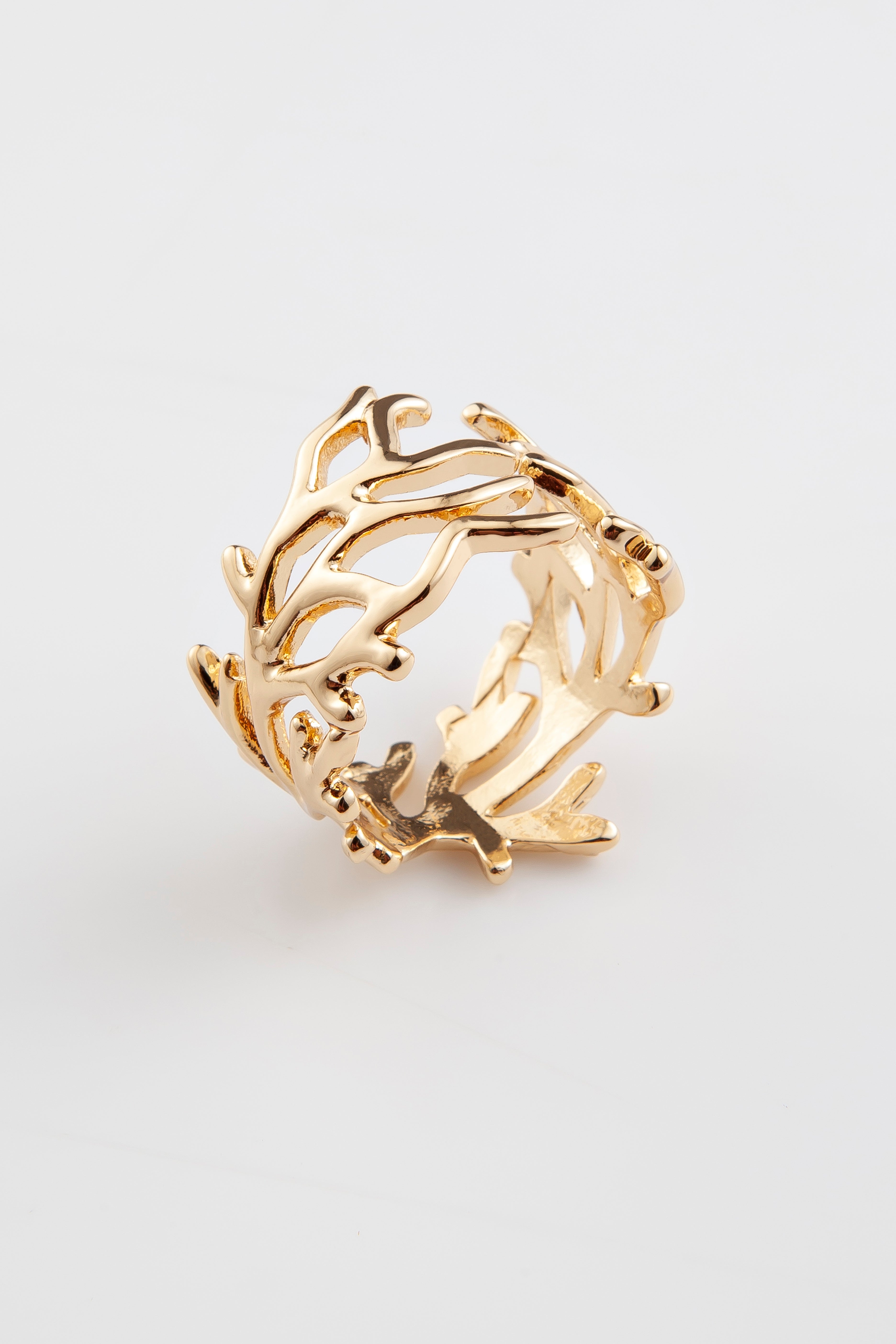 Anel Regulável Coral