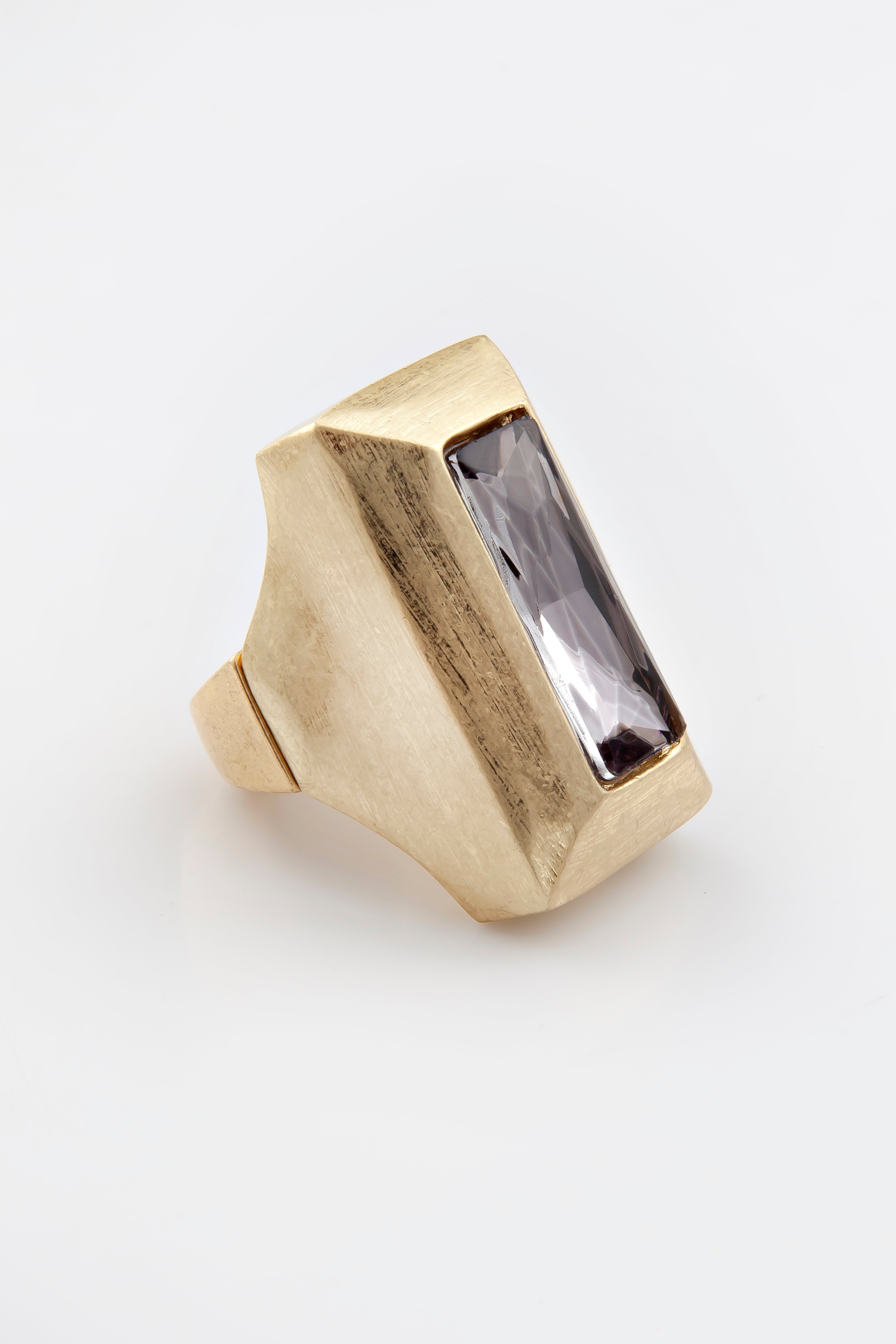 Anel Ava Stone Dourado