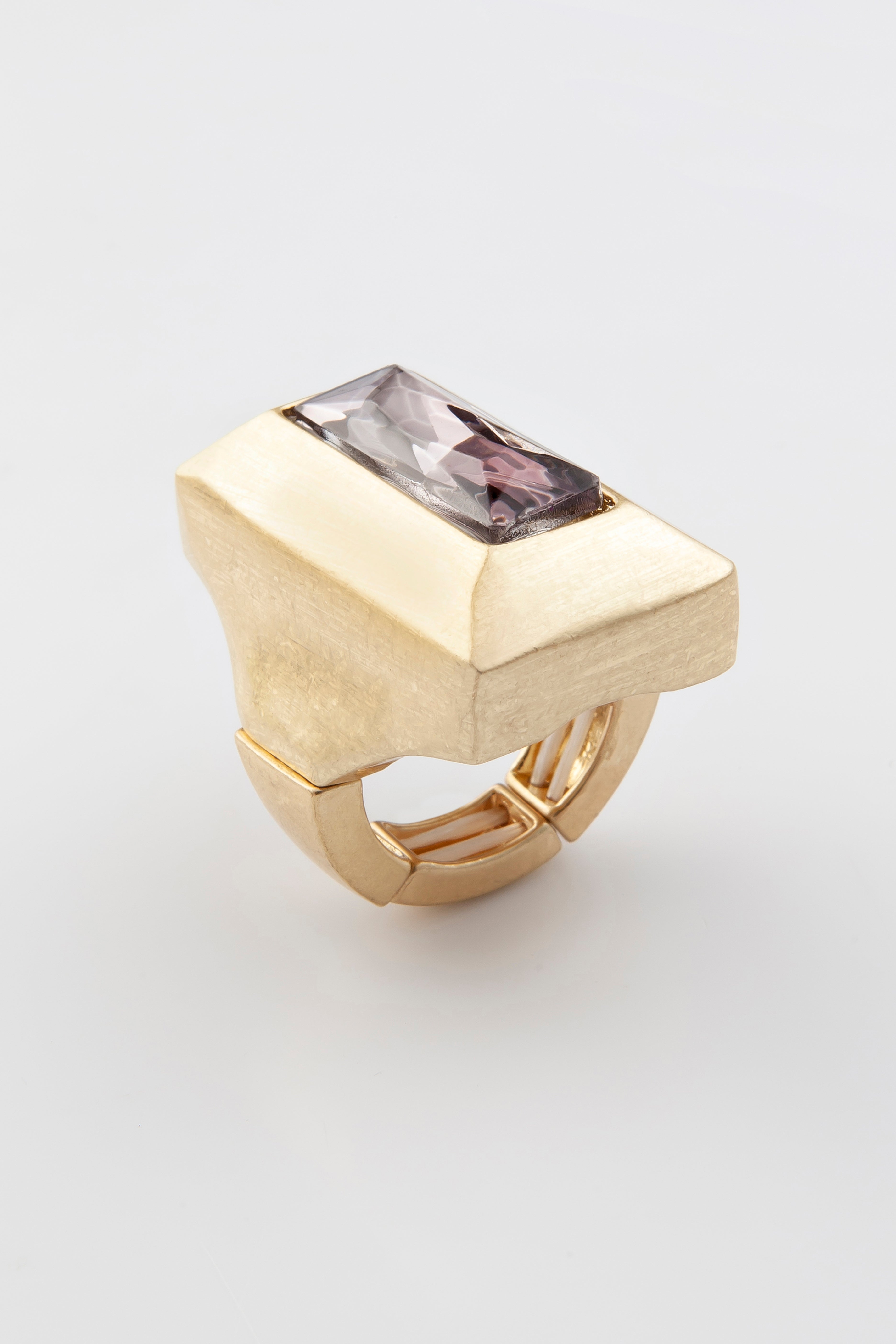 Anel Ava Stone Dourado