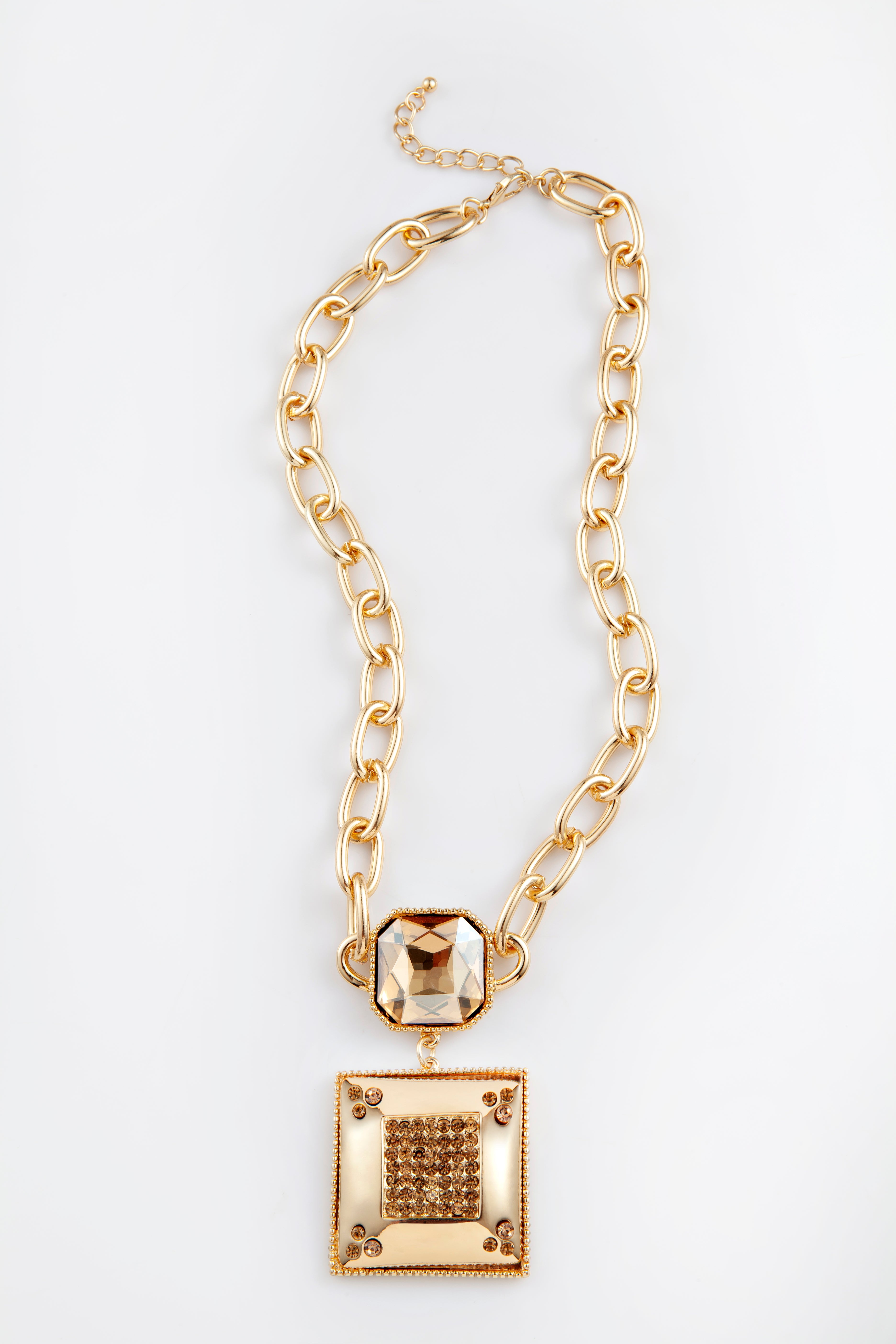Colar Statement Dourado
