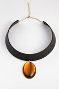Choker Amber Dome